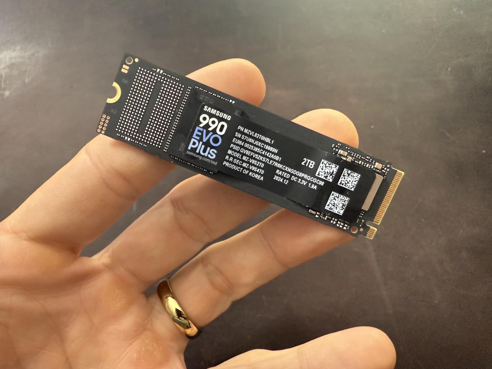 Samsung SSD 990 EVO Plus 4TB, PCIe Gen 4x4 | 5x2 M.2 2280, Up to 7,250 MB/s (MZ-V9S4T0B/AM) customer photo 2