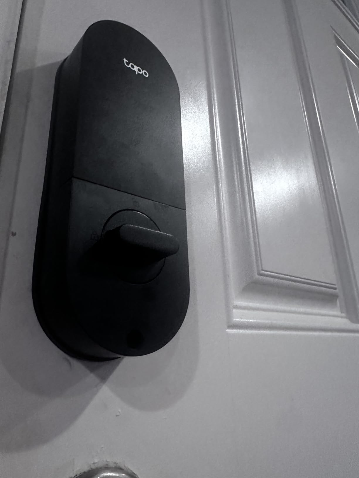 Tapo Smart Wi-Fi Door Lock, Deadbolt, Fingerprint Recognition, DL110 | Touchscreen Keypad, Keyless Entry, In-App Monitoring with Scheduled Access, 1-Year Rechargeable Battery, BHMA Grade 2 customer photo 1