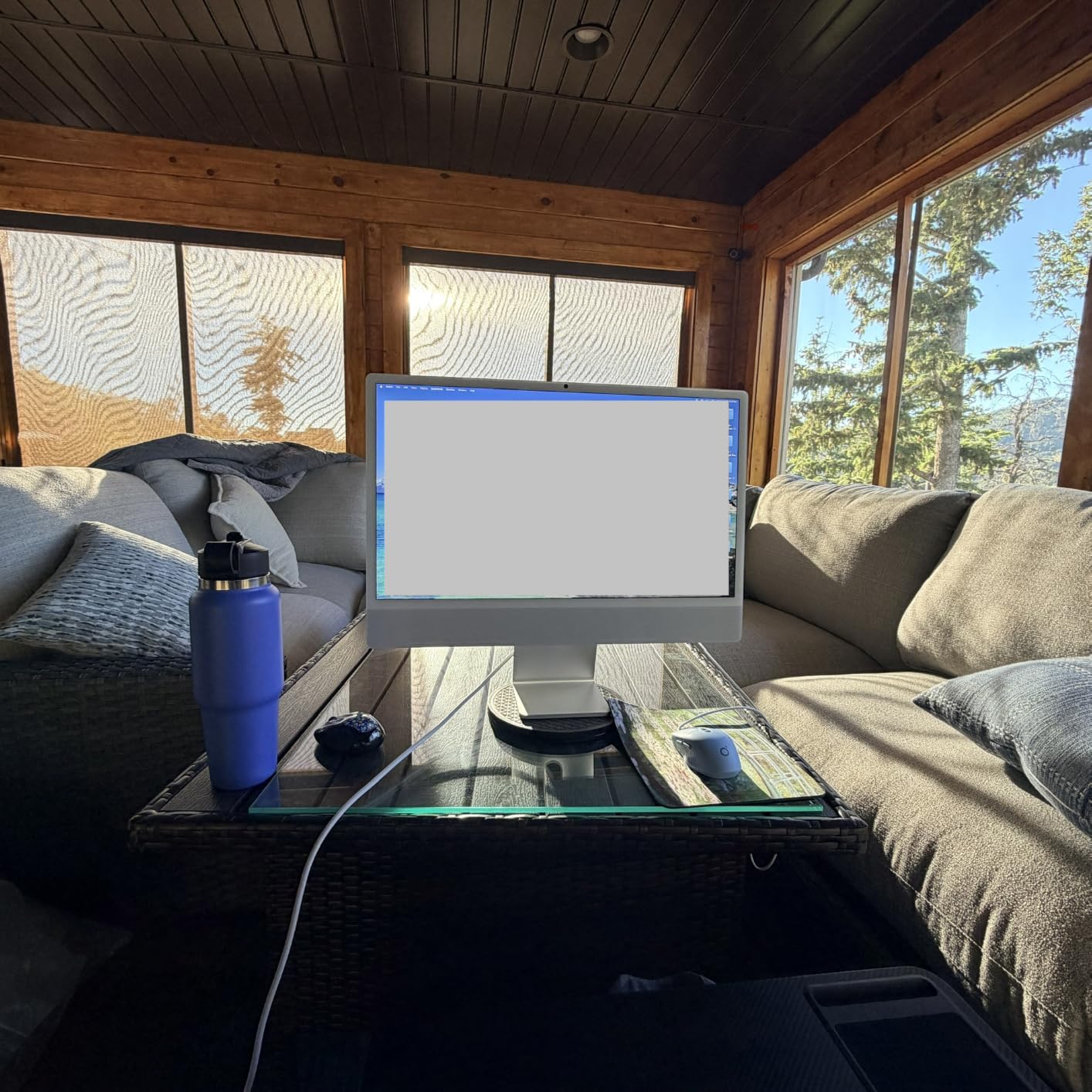 2024 iMac All-in-One Desktop Computer with M4 chip with 10-core CPU and 10-core GPU: Built for Apple Intelligence, 24-inch Retina Display, 24GB Unified Memory, 512GB SSD Storage; Silver customer photo 1