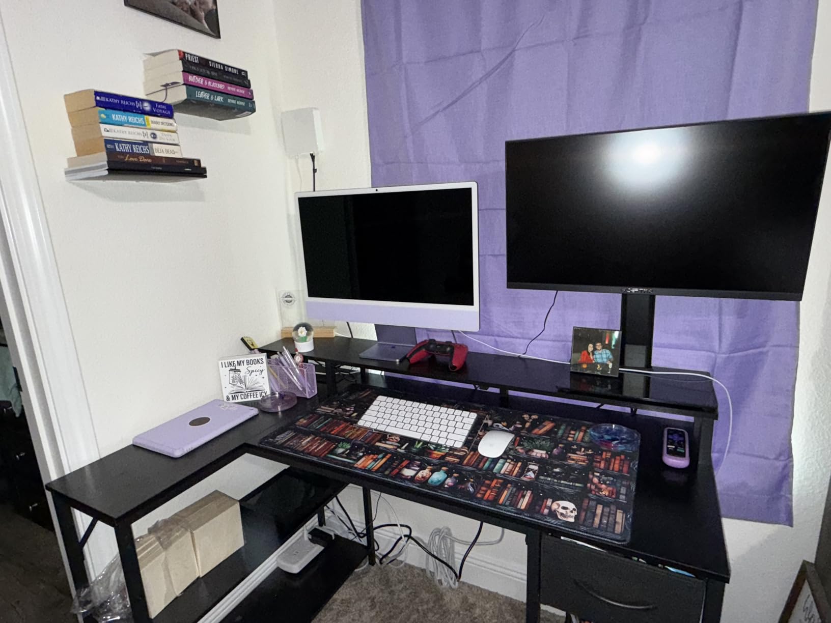 2024 iMac All-in-One Desktop Computer with M4 chip with 10-core CPU and 10-core GPU: Built for Apple Intelligence, 24-inch Retina Display, 16GB Unified Memory, 256GB SSD Storage; Green customer photo 2
