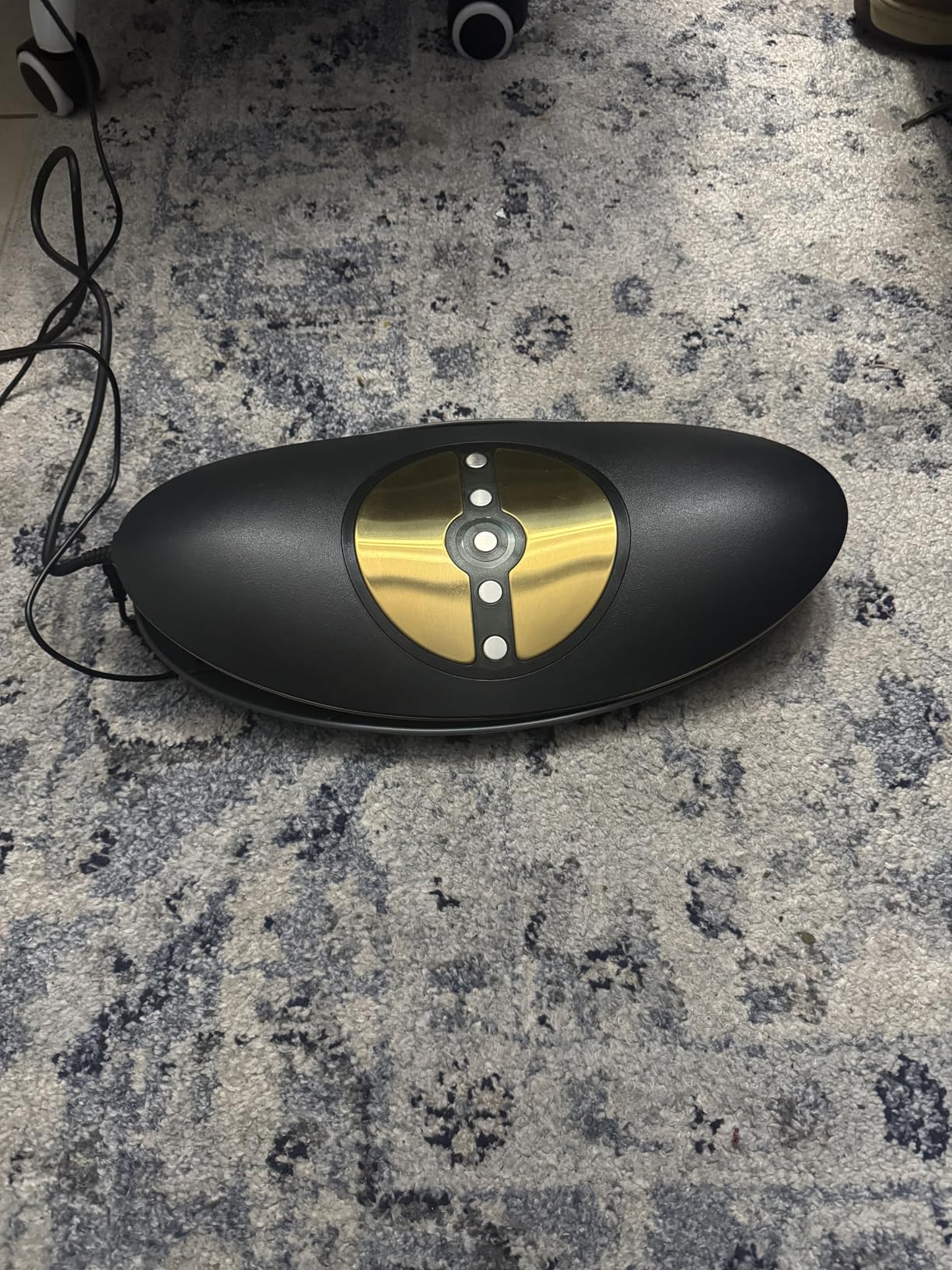 Electric Lumbar Traction Device, Multifunctional Back Traction Device with Dynamic Airbag Traction, 20-Level Electrotherapy, 3-Level Vibration Massage and Thermal Therapy from 113 to 131F customer photo 1