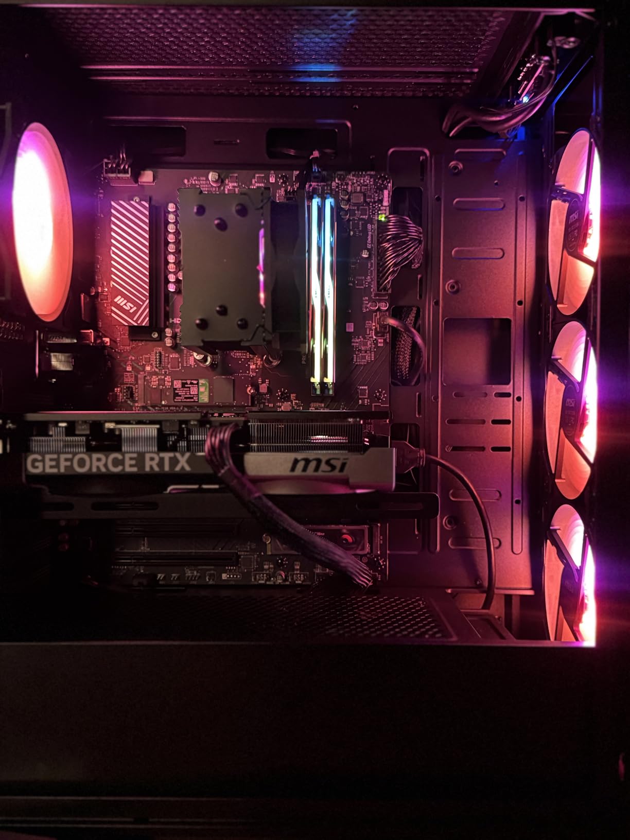 G.SKILL Trident Z5 Neo RGB Series DDR5 RAM (AMD EXPO & Intel XMP 3.0) 64GB (2x32GB) 6000MT/s CL36 Desktop Memory U-DIMM - Matte Black customer photo 2