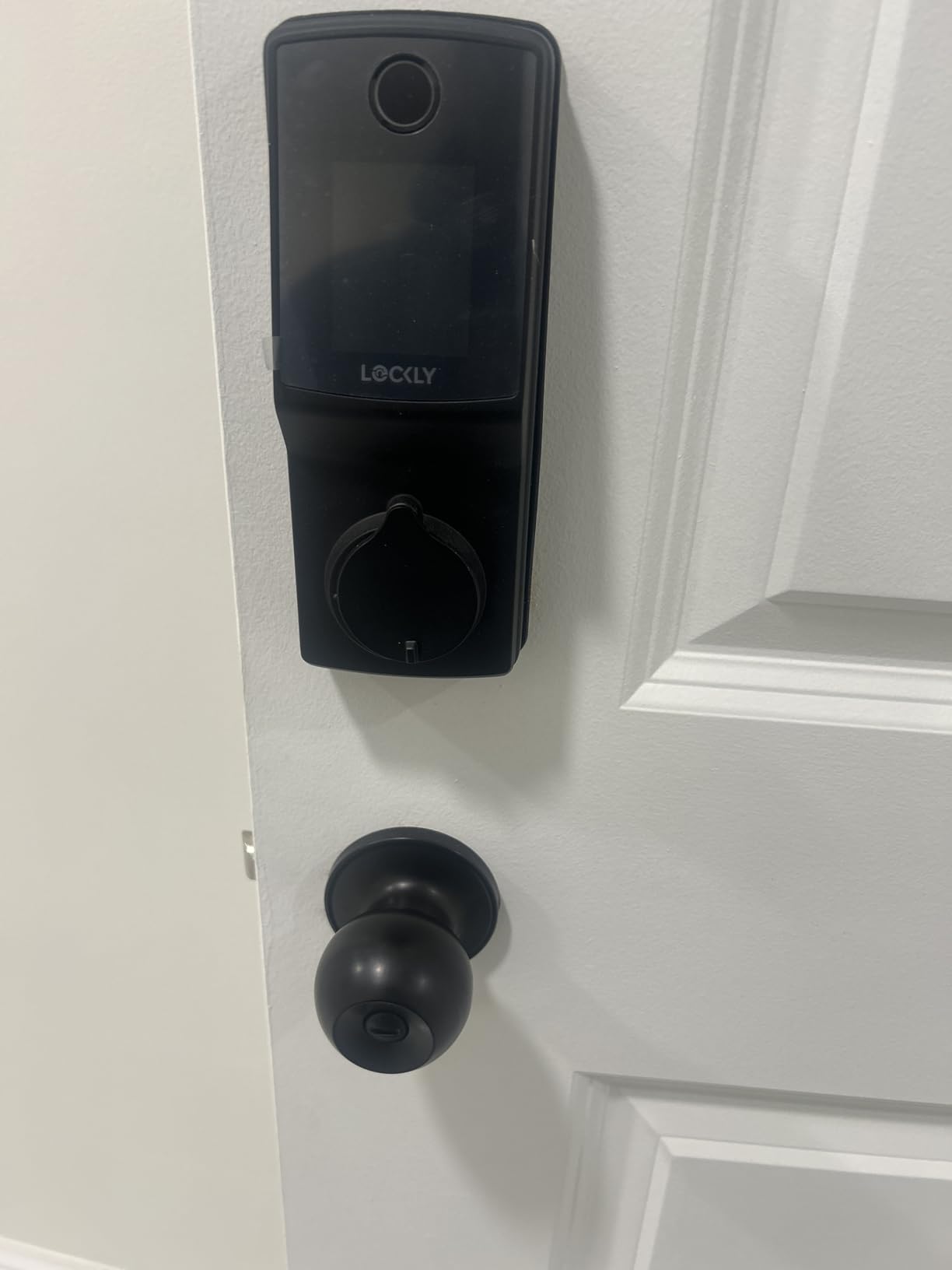Lockly Secure Pro Wi-Fi Deadbolt Smart Lock Latest Version with Fingerprint | Keyless Entry Door Lock, PIN Genie Keypad, APP Remote Control, Alexa & Google Assistant Compatible, IP65, Zinc Alloy customer photo 2