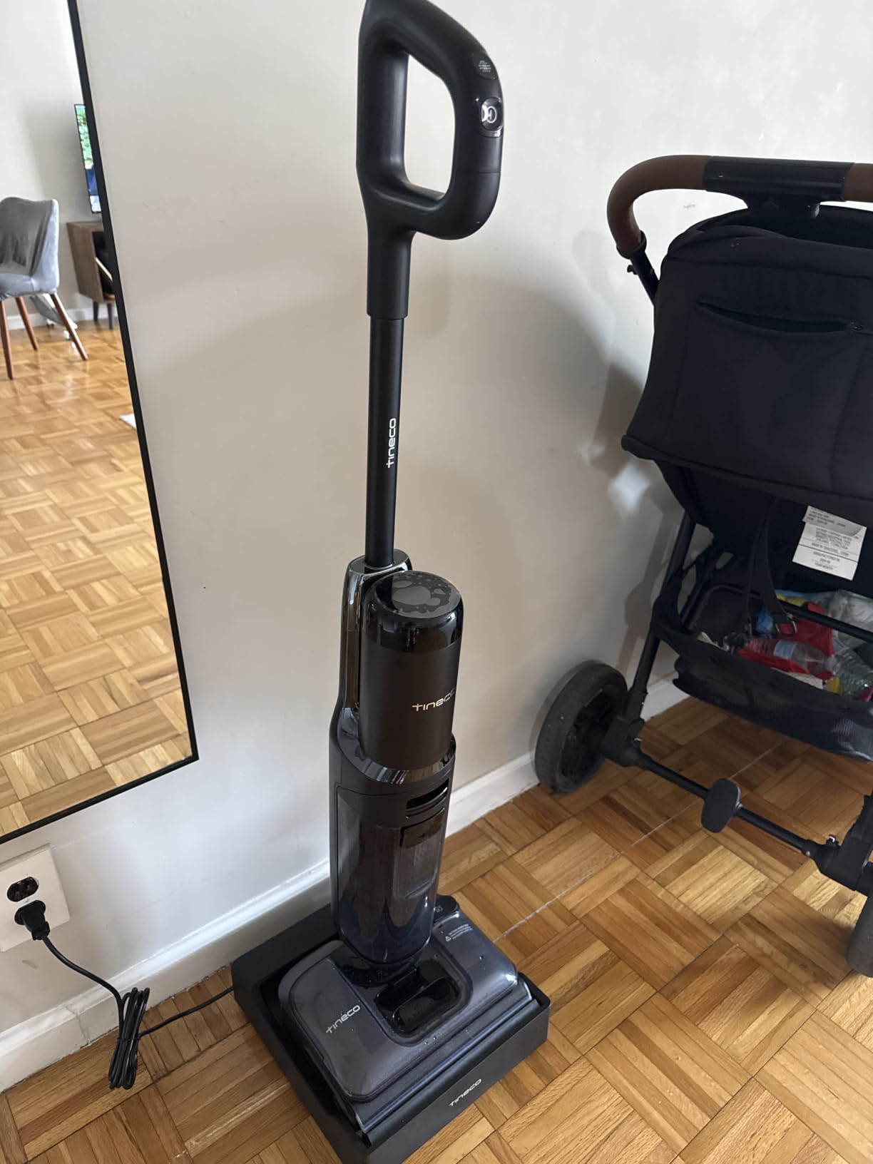 Tineco Floor ONE S7 Stretch Ultra Cordless Wet Dry Vacuum Cleaner, 180° Lay-Flat Anti-Tangle Design, 50 Minutes Runtime, 185℉ Flashdry Self-Cleaning, Dual-Sided Edge Cleaning Floor Cleaner customer photo 2