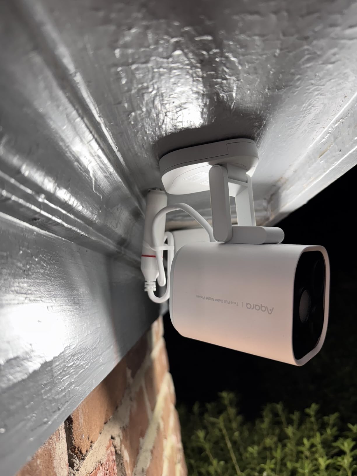 Aqara 4MP Camera Hub G5 Pro PoE, True Color Night Vision Security Camera | Outdoor, HomeKit Secure Video, Thread Border Router, Local Detection, Thread/Zigbee, Supports Alexa, Google, Smartthings, White customer photo 1