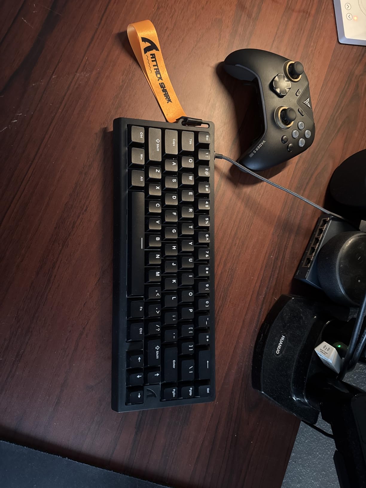 ATTACK SHARK X68 HE RT Mechanical Gaming Keyboard 60% Wired TKL-Black | Adjustable Actuation, Hall Effect Magnetic Switch, 8KHz Polling Rate, RGB Backlit, Top Mount, Web Driver for PC Mac Esport Gamer customer photo 1