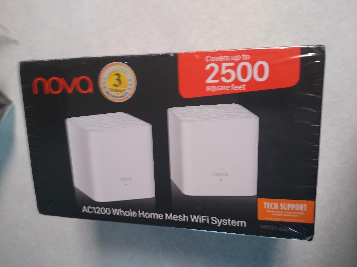 Tenda AX3000 WiFi 6 Mesh System Nova MX12 - Whole Home Mesh WiFi Coverage up to 7,000 sq. ft., Dual-Band WiFi Mesh Network for 160+ Devices, Fast & Stable, Replaces Wireless Router (3-Pack) customer photo 2