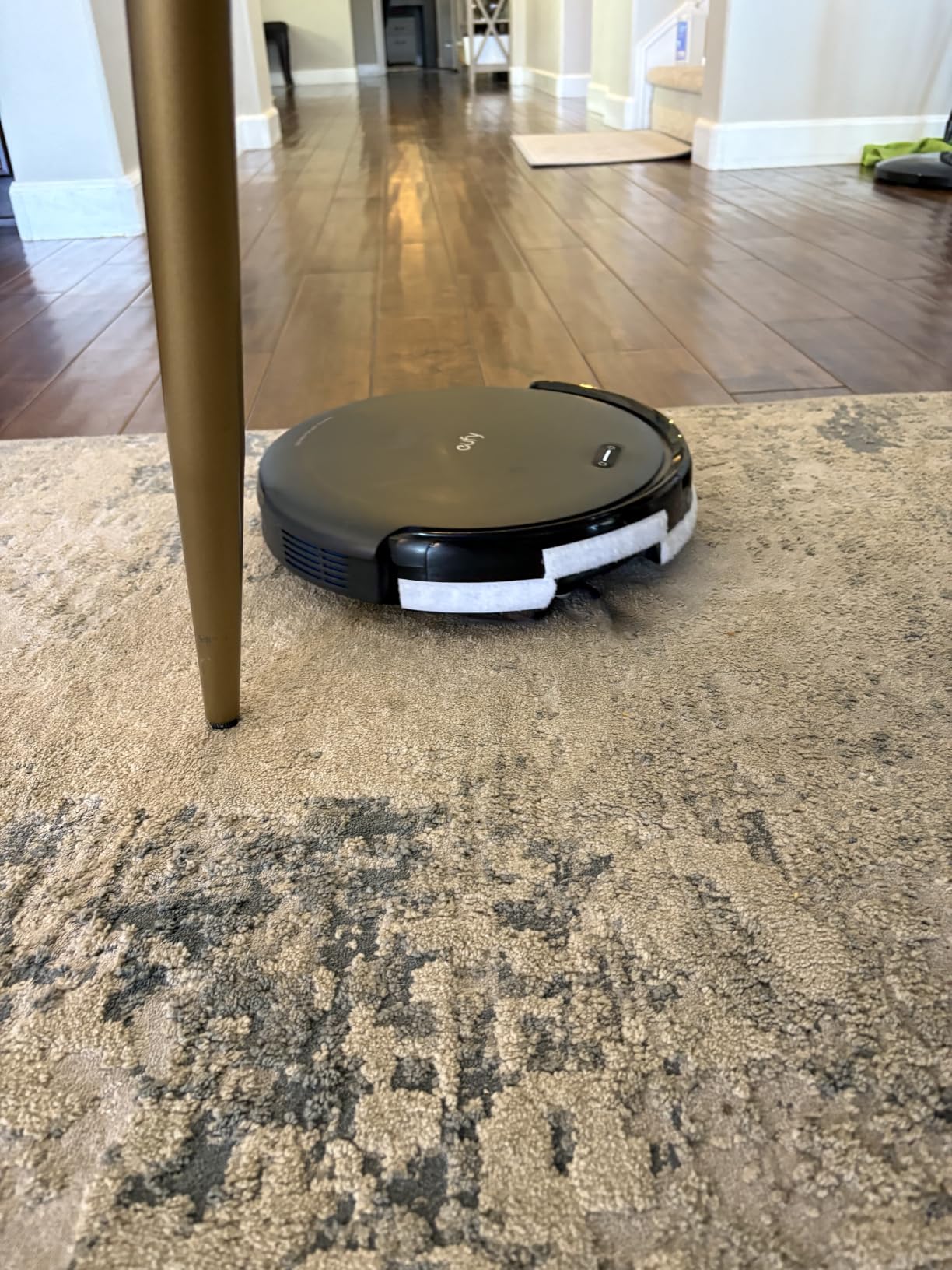 eufy C10 Robot Vacuum Self Emptying, 8 Weeks Hands Free, 2.85-Inch Slim | Advanced Smart Mapping with LiDAR Navigation, Powerful Suction, Edge Expansion Brush for Pet Hair, Carpet Detection customer photo 1