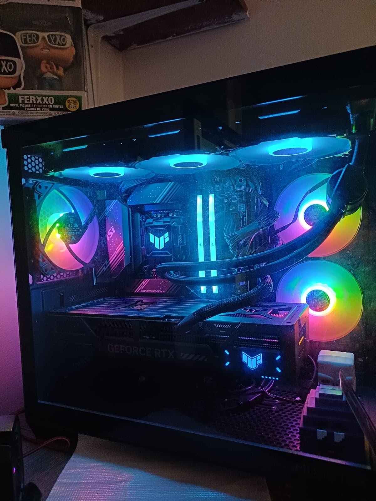 ASUS TUF Gaming NVIDIA GeForce RTX 5070 12GB GDDR7 OC Edition Graphics Card (PCIe 5.0, HDMI/DP 2.1, 3.125-Slot, Military-Grade Components, Protective PCB Coating, Axial-tech Fans), 3 Year Warranty customer photo 2