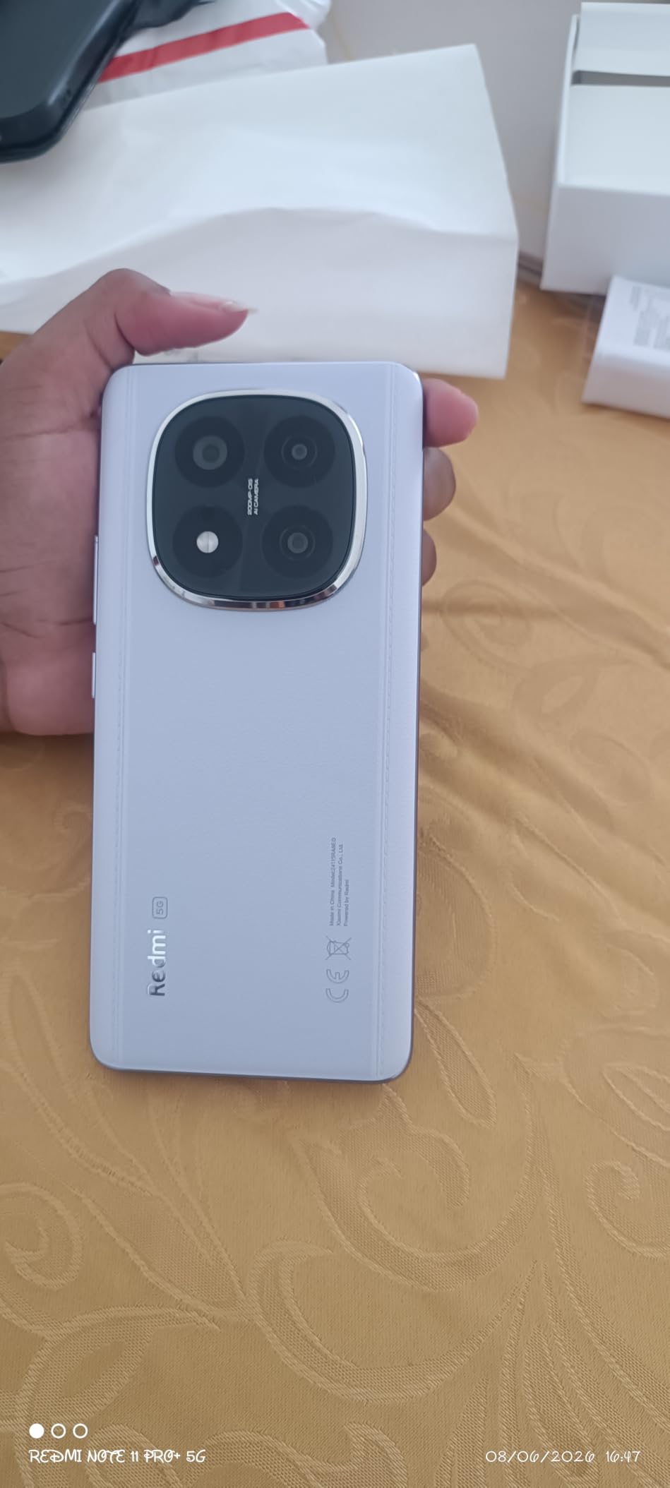 Redmi Note 14 Pro+ Plus 5G + 4G LTE (for Tmobile Mint Tello & Global) (256GB + 8GB) NFC 6.67