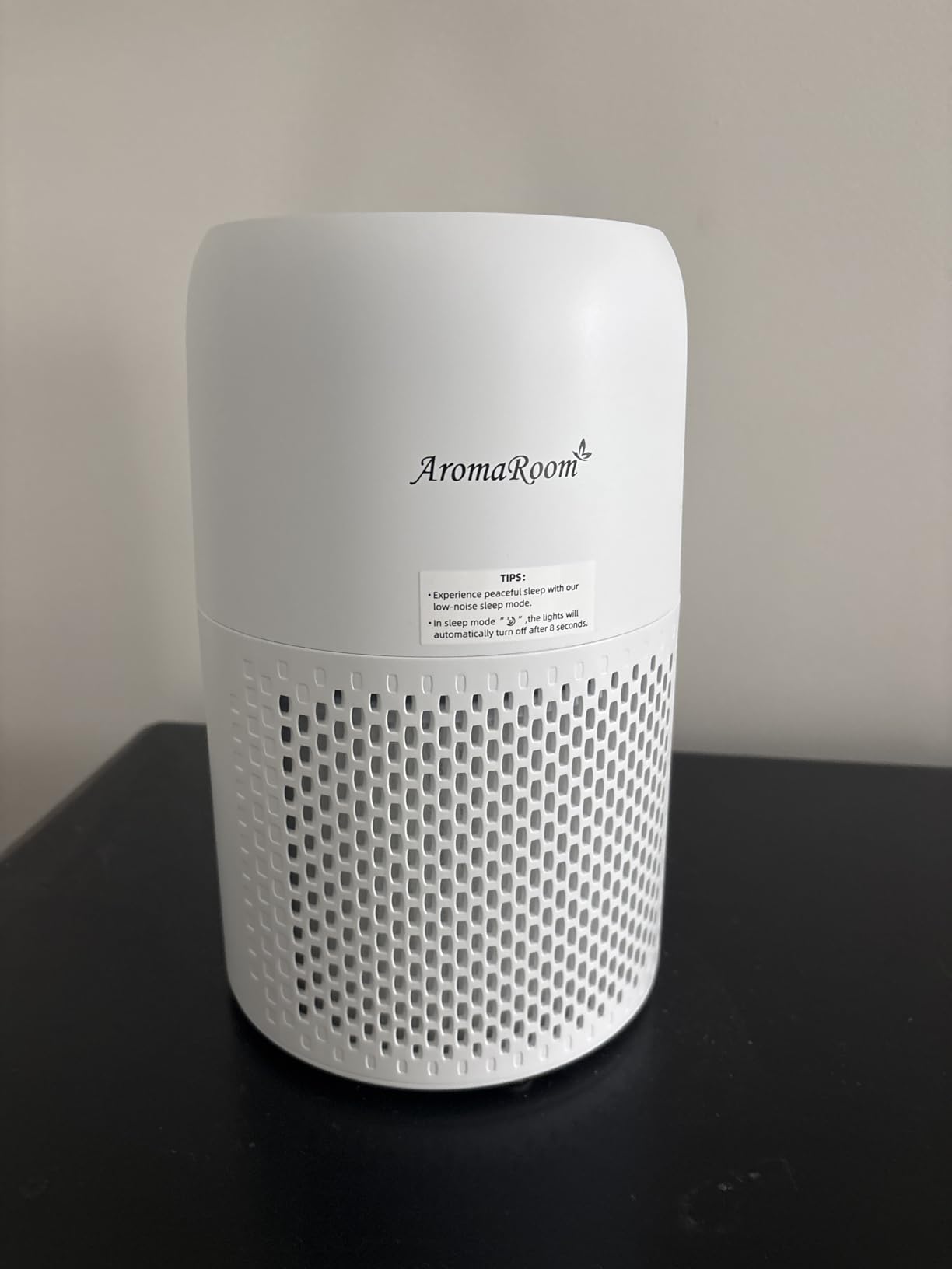 AromaRoom Air Purifiers, Quiet Air Cleaner For Pets, Baby Room,Home | AromaRoom H13 HEPA Air Filter For Smoke Pollen Dander Hair Smell Air Cleaner, 3-in-1 Filter with Sleep Mode customer photo 2
