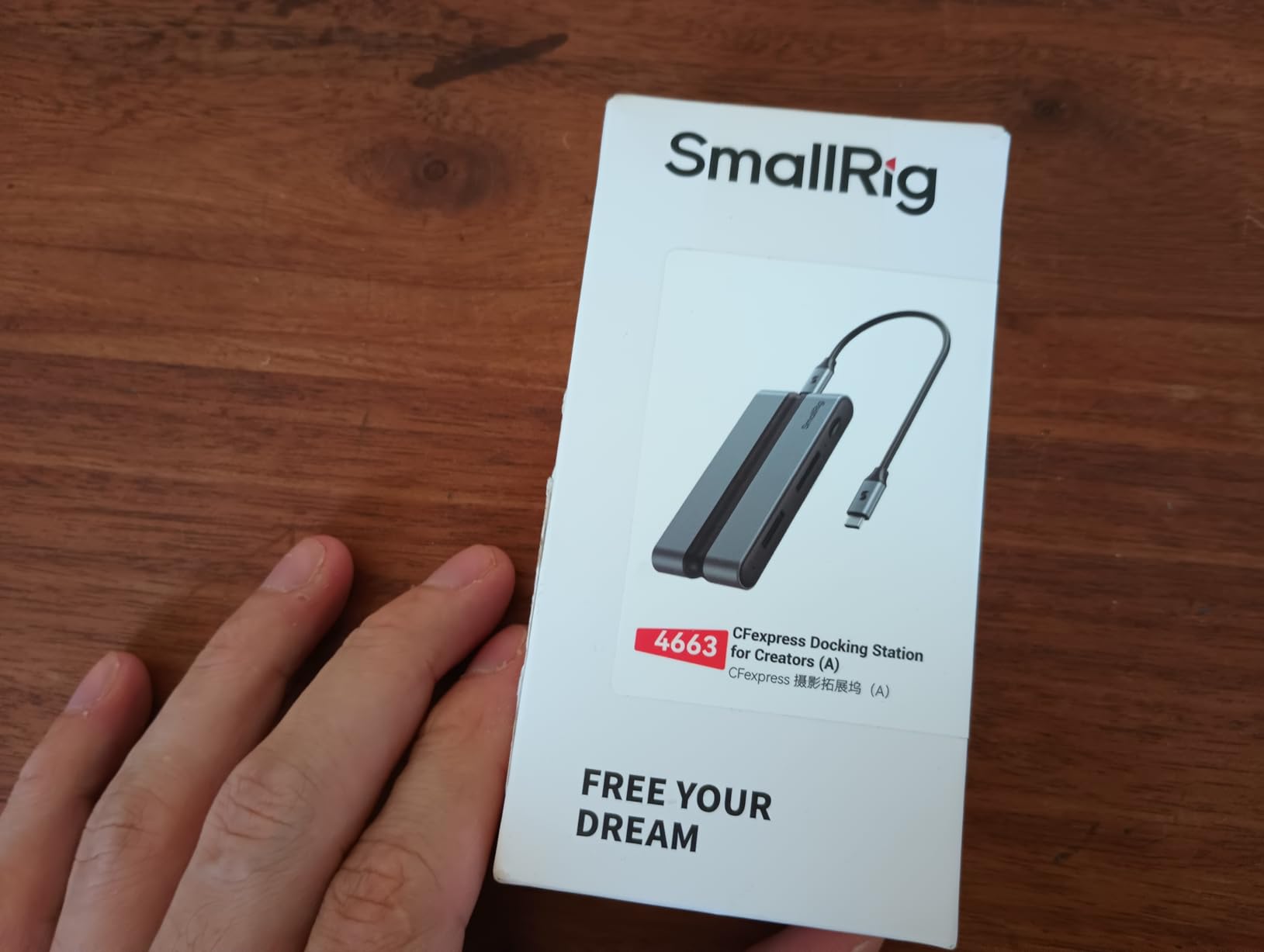 SMALLRIG 9-in-1 CFexpress Type B Card Reader Docking Station - 4662 | USB3.2 Gen 2 10Gbps, SD/TF/CFexpress Type B Readers, USB-A/USB-C/HDMI/Gigabit Ethernet customer photo 2