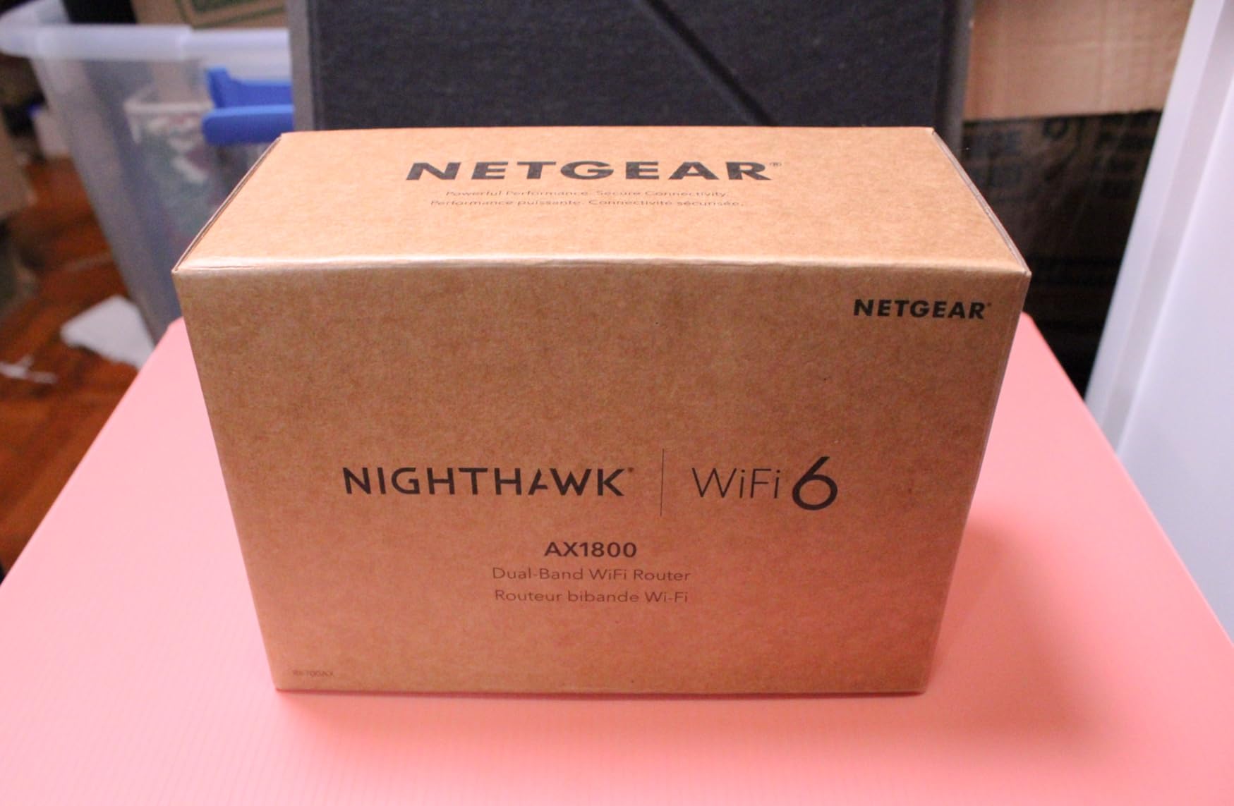 NETGEAR WiFi 6 Router 4-Stream (R6700AX) - Router Only, AX1800 Wireless Speed (Up to 1.8 Gbps), Covers up to 1,500 sq. ft., 20 Devices - Free Expert Help, Dual-Band customer photo 1