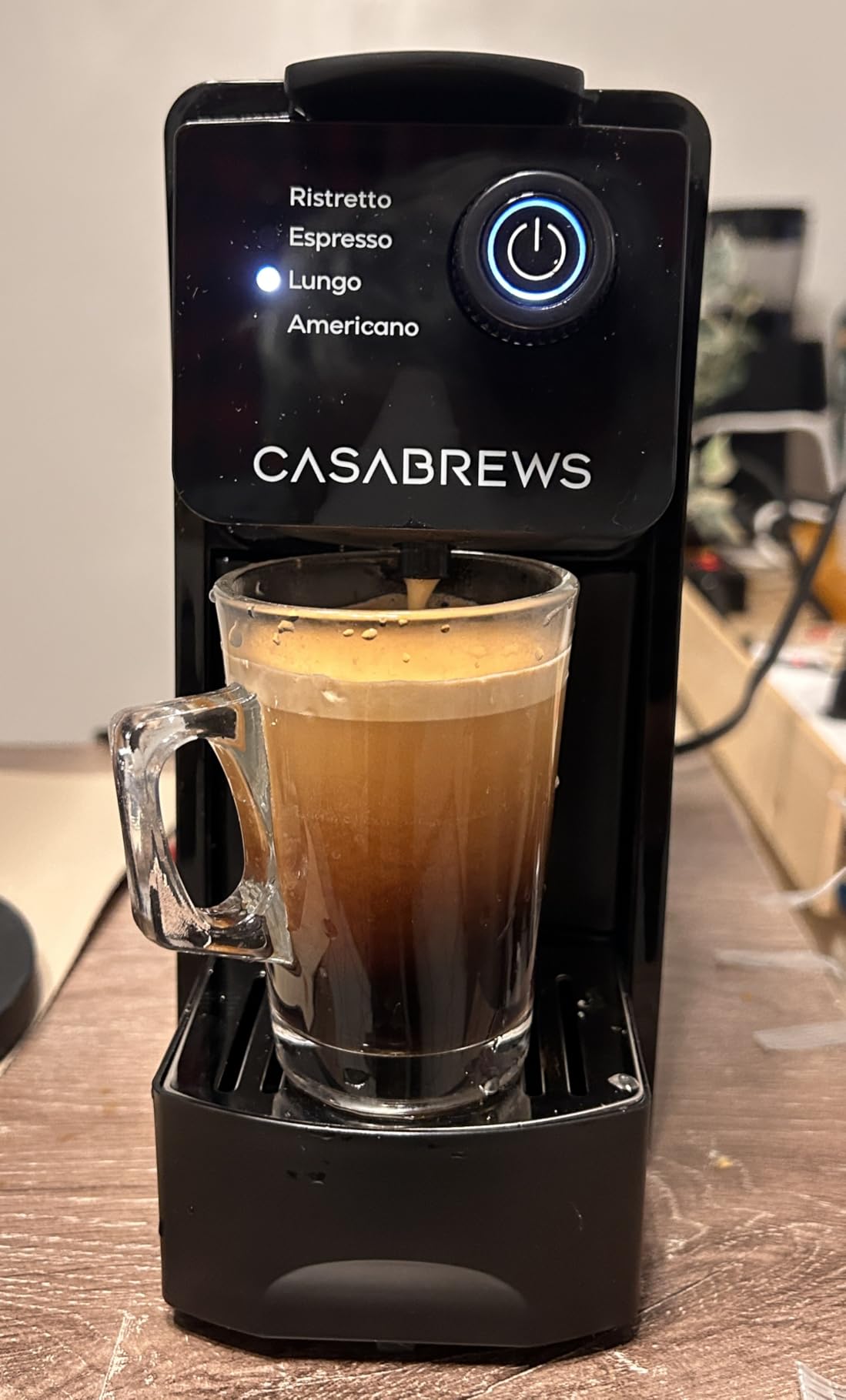 CASABREWS CM7036E 20Bar Espresso Machine for Nespresso Original Pods customer photo 2
