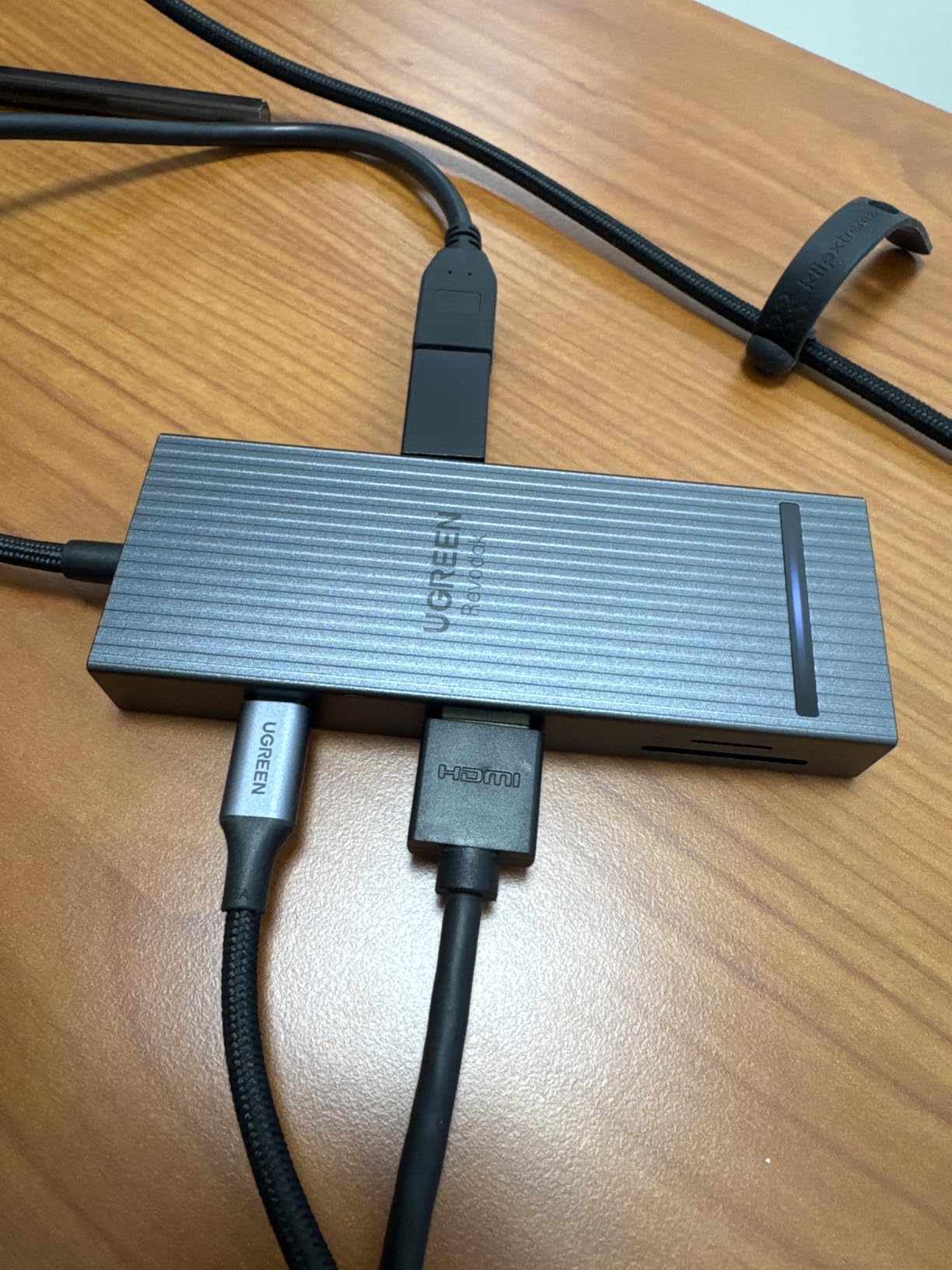 UGREEN Revodok Pro USB C Hub for Laptop 8 in 1 MacBook 4K 60Hz HDMI | 10Gbps USB-C/A data, SD/TF reader, 100W PD, supports MacBook Neo/Pro/Air, XPS, Thinkpad customer photo 1