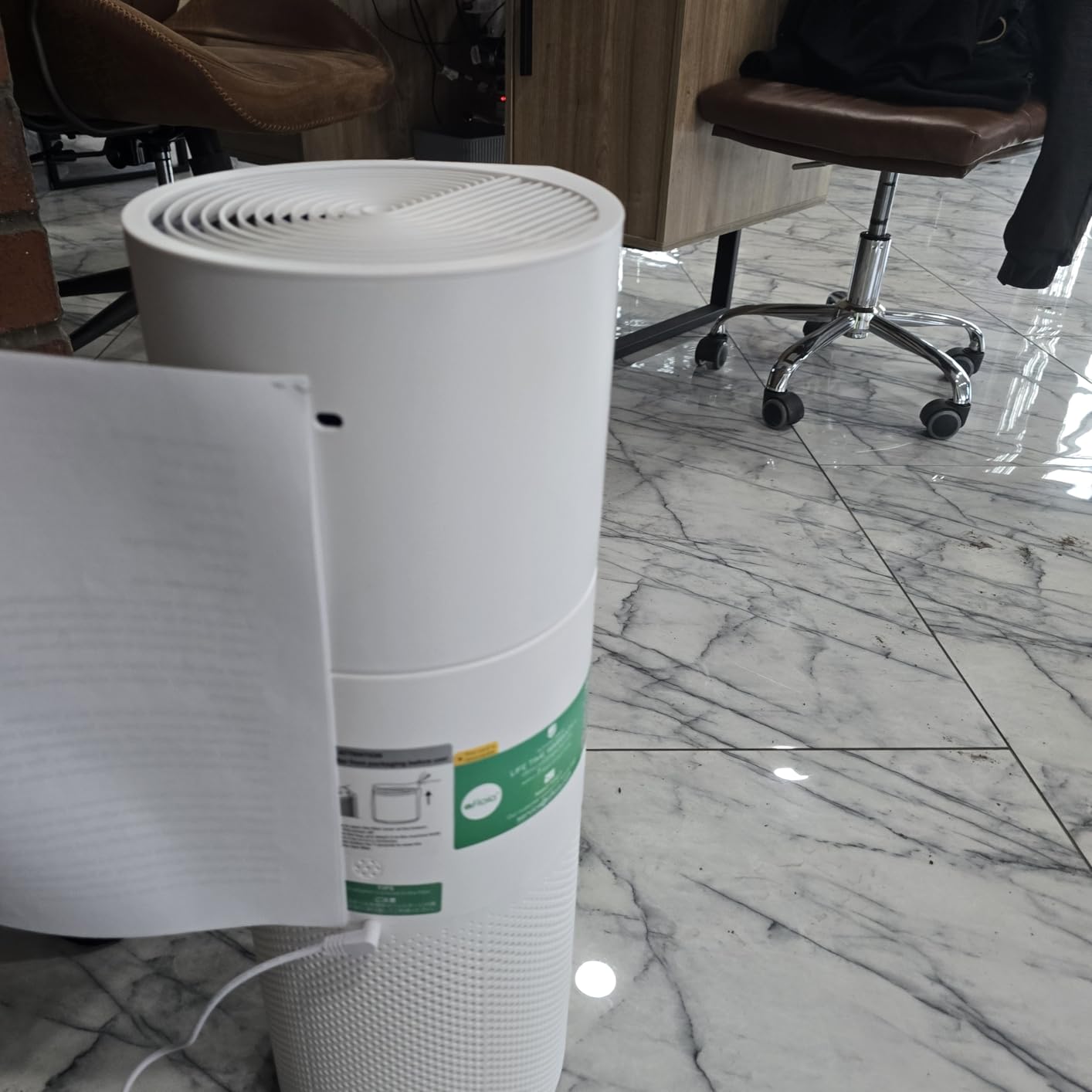 Afloia 2 IN 1 Air Purifier and Humidifier Combo, 3-Stage Filtration, MIROPRO | Advanced 3-stage filtration and mist-free humidification with a washable filter, quiet operation, and ambient 7-color light customer photo 2