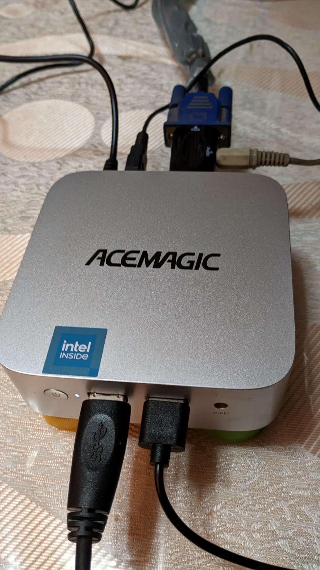 ACEMAGIC K1 Mini PC AMD Ryzen R2544 (4C/8T Up to 3.7GHz) 8GB DDR4 256GB SSD | Windows 11 Pro Mini Computer, Triple 4K Display, USB-C, Gigabit Ethernet, WiFi, BT, VESA, NAS/Home Office customer photo 1
