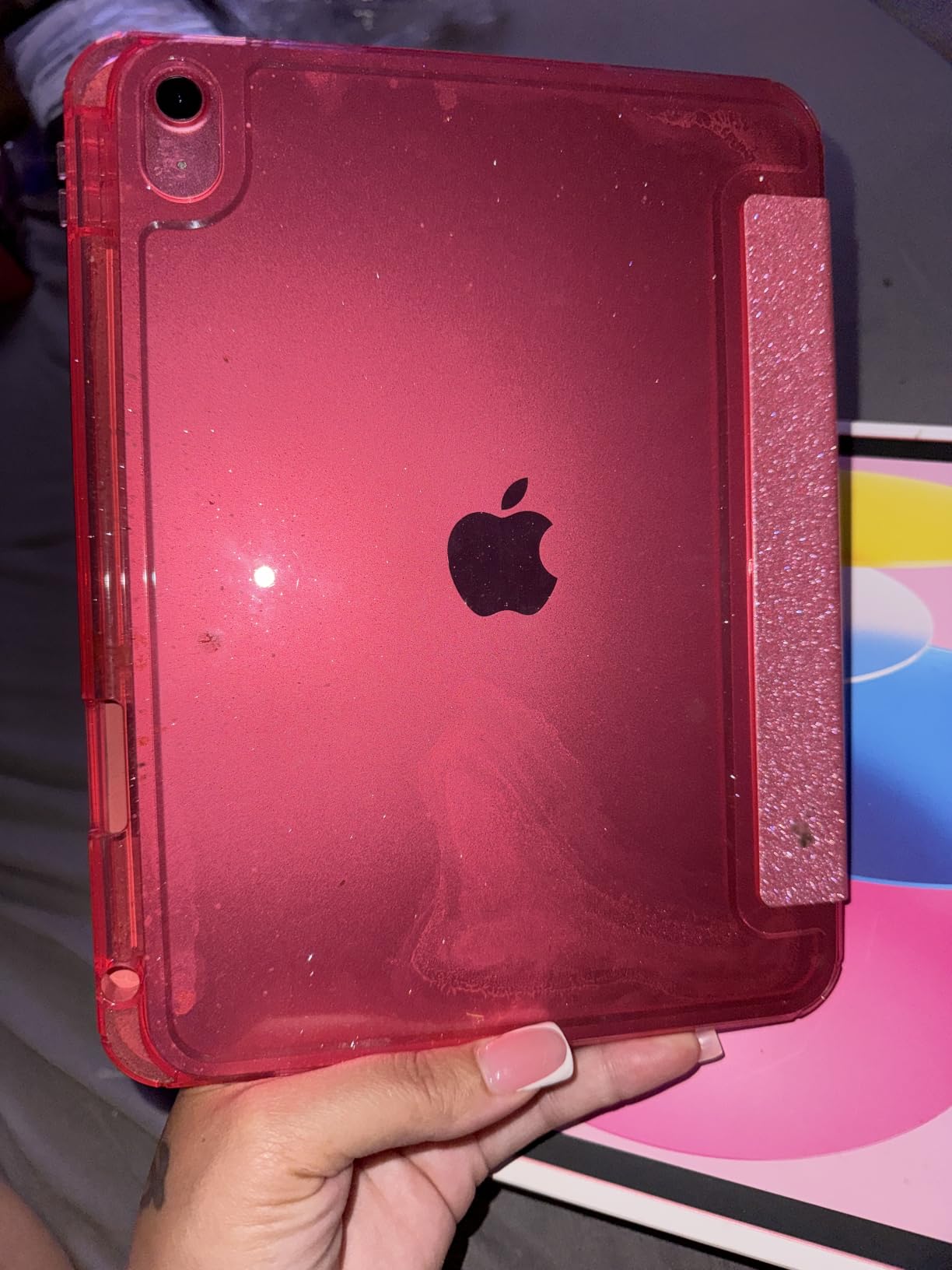 Apple iPad 11-inch: A16 chip, Liquid Retina Display, 256GB, Wi-Fi 6, 12MP Front/12MP Back Camera, Touch ID, All-Day Battery Life - Blue customer photo 1