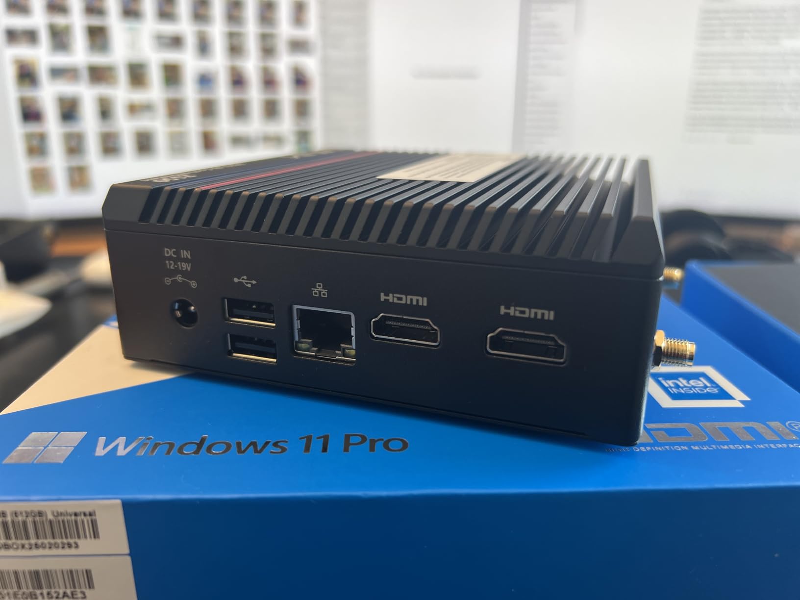 MINIX Z150-0dB Fanless Mini PC, Intel N150 (Upgraded N100), 16GB DDR4/512GB PCIe Gen3 x 4 SSD/4K Dual Display/2.5G LAN/USB-C/Windows 11 Pro/Auto Power On, for Home Office Industrial and Commercial customer photo 1