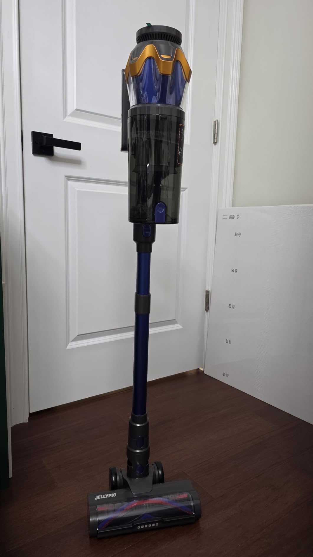 Cordless Vacuum Cleaner, Upgraded 650W 55KPA 70Mins Cordless Stick Vacuum Cleaner with Self-Standing and Touch Screen, Anti-tangle Wireless Vacumm, Vacuum Cleaners for Home/Pet Hair/Carpets/Floors customer photo 2