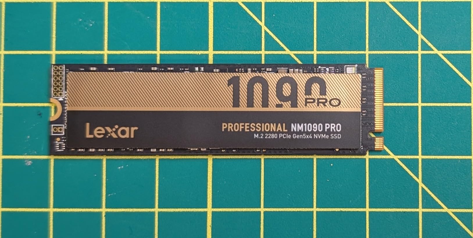 Lexar 1TB NM1090 PRO NVMe SSD, 14,000/10,000 MB/s, M.2 2280, PCIe Gen 5 customer photo 1
