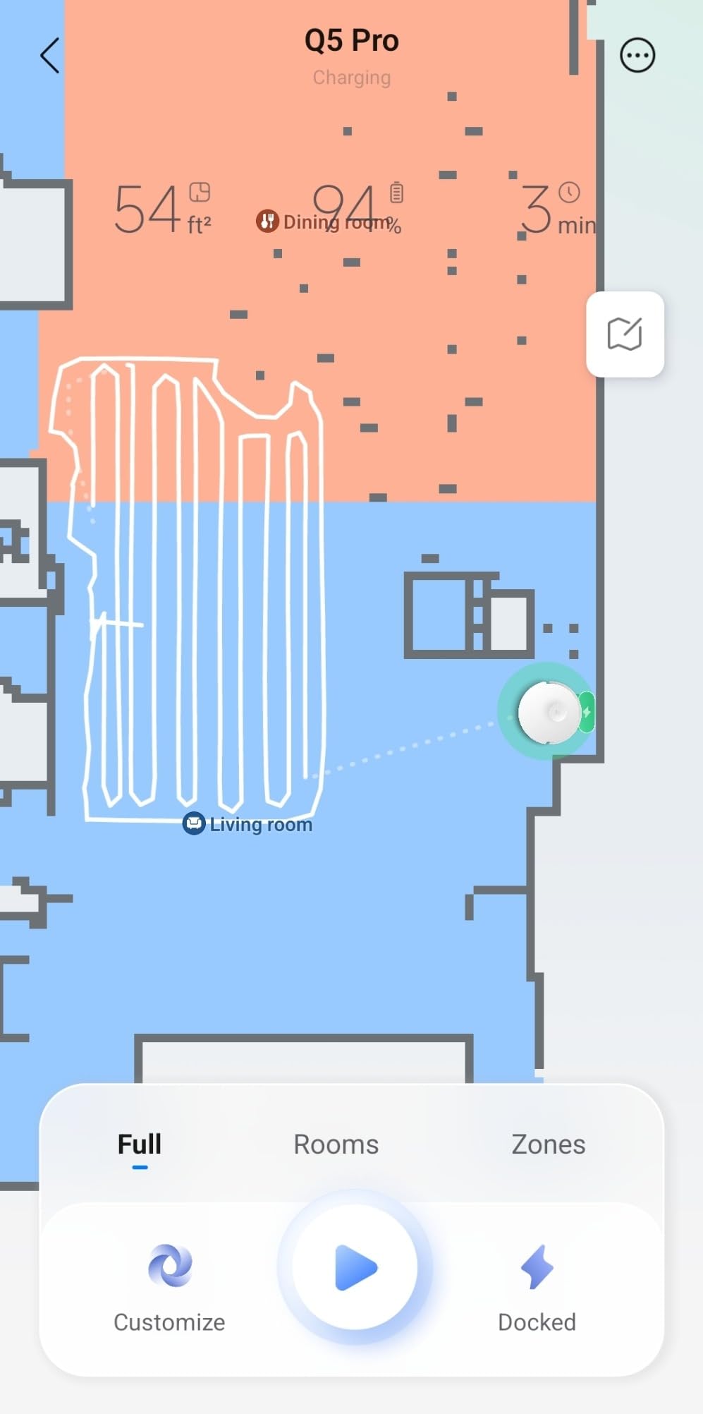 roborock Q7 L5 Robot Vacuum and Mop Combo, 8,000Pa Suction | Upgraded from Q5 Pro, Dual Anti-Tangle System, LiDAR Navigation, Multi-Level Mapping, Self-Charging Robotic Vacuum, Black customer photo 2