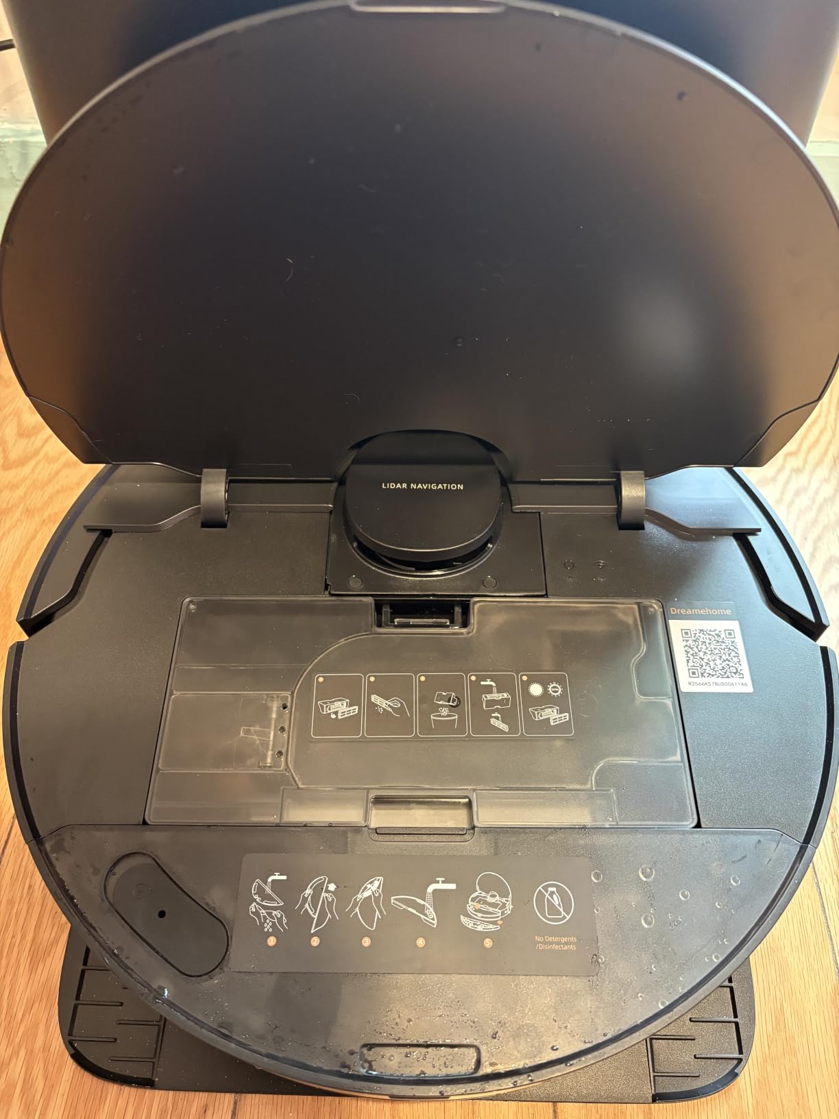 dreame D20 Pro Plus Robot Vacuum and Mop, Detangling DuoBrush for Pet Hair | 13,000Pa Suction, Corner Cleaning, 150-Day Auto-Empty with 5L Dust Bag, LDS Navigation, 5,200mAh Battery, App & Voice Control customer photo 2