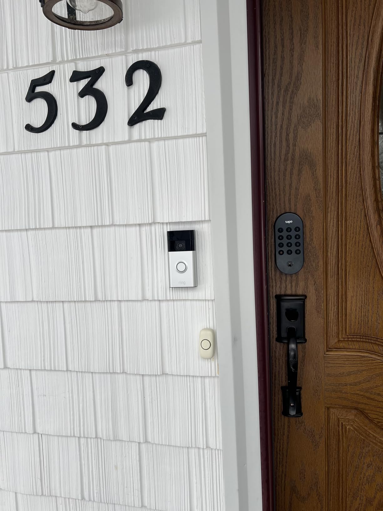 Tapo Smart Wi-Fi Deadbolt Door Lock, Keyless Tactile Buttons, DL100, IP54 Weatherproof customer photo 2