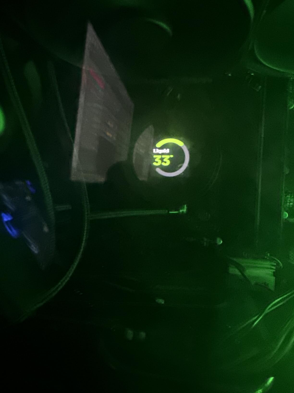 NZXT Kraken Plus 360-360mm AIO CPU Cooler, LCD - Black | 360mm AIO with customizable LCD and Turbine pump for improved thermals. F120P fans, simple install, CAM control. customer photo 1
