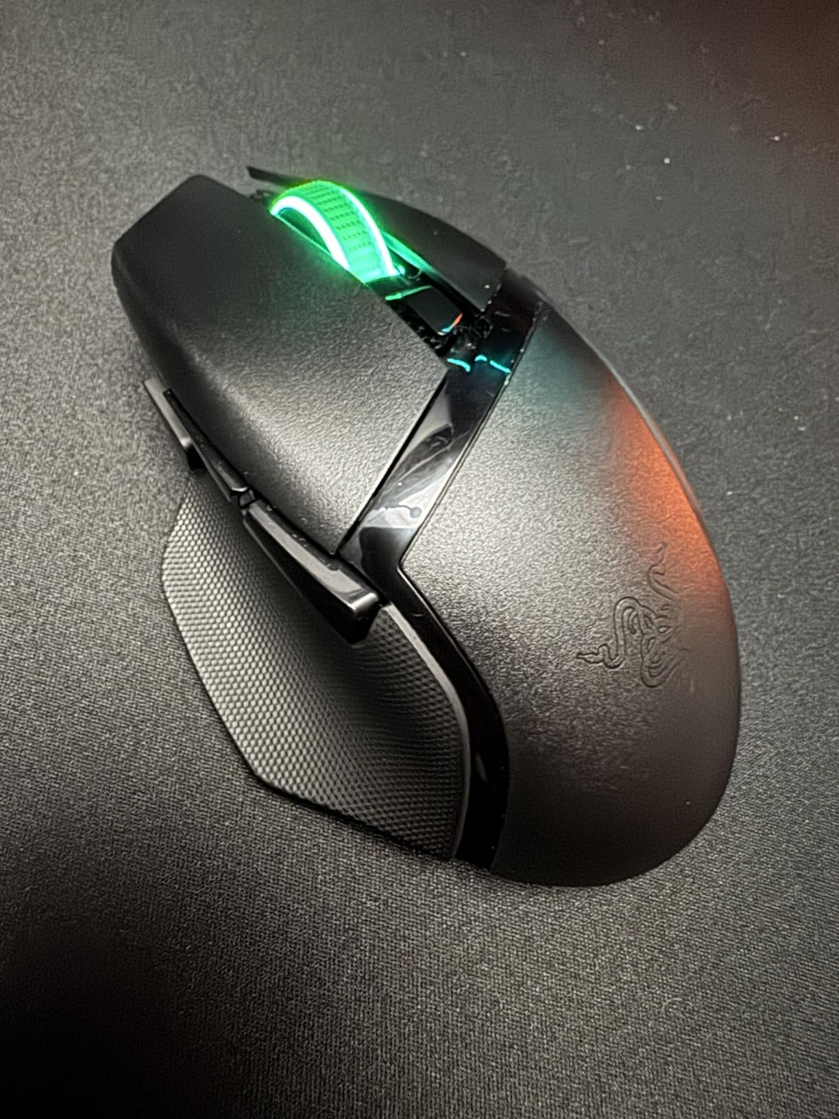 Razer Basilisk Mobile Portable Ergonomic Wireless Gaming Mouse | HyperScroll, Optical Switches Gen-3, 2.4 GHz, Bluetooth, USB C customer photo 2