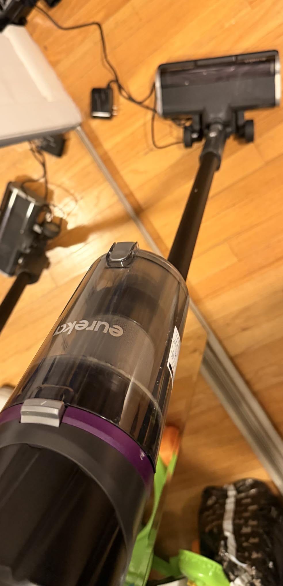 Eureka ReactiSense 350W Anti-Tangle Cordless Stick Vacuum, NEC440BK | Floor Sense + React, Up to 60-Min, Lightweight, Anti-Allergen HEPA, Swivel Steering, For Pet Hair, Hard Floors & Carpets customer photo 2