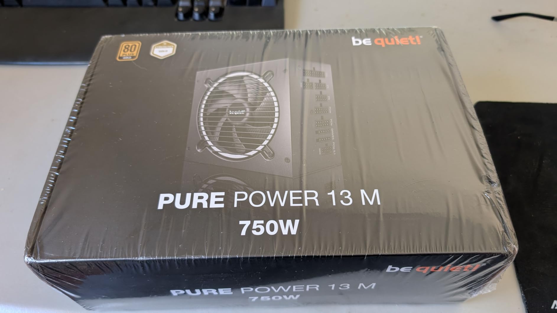 be quiet! Pure Power 13 M 750W, ATX 3.1, Fully Modular PSU, 80+ Gold | PCIe 5.1 Ready Power Supply, Up to 94.4% Efficiency, LLC Topology, Semi-Passive 120mm fan, 12V-2x6 600W, 10 Year Warranty customer photo 1