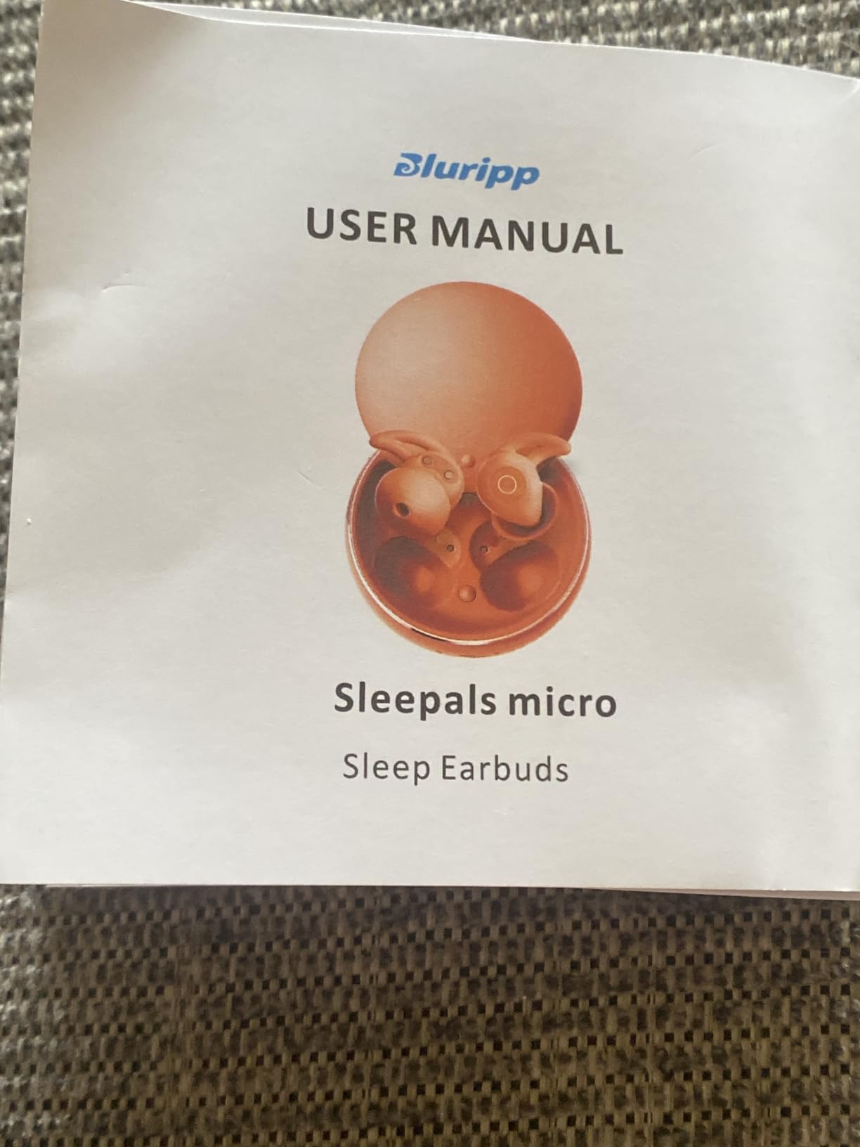 Sleepals micro Sleep Earbuds for Side Sleepers | Sleep Headphones with Soft and Snug Fit | Moderate Noise Reduction (not ANC) | Small and Light, 4H Single Play, 28H with Charging Case (Orange) customer photo 2