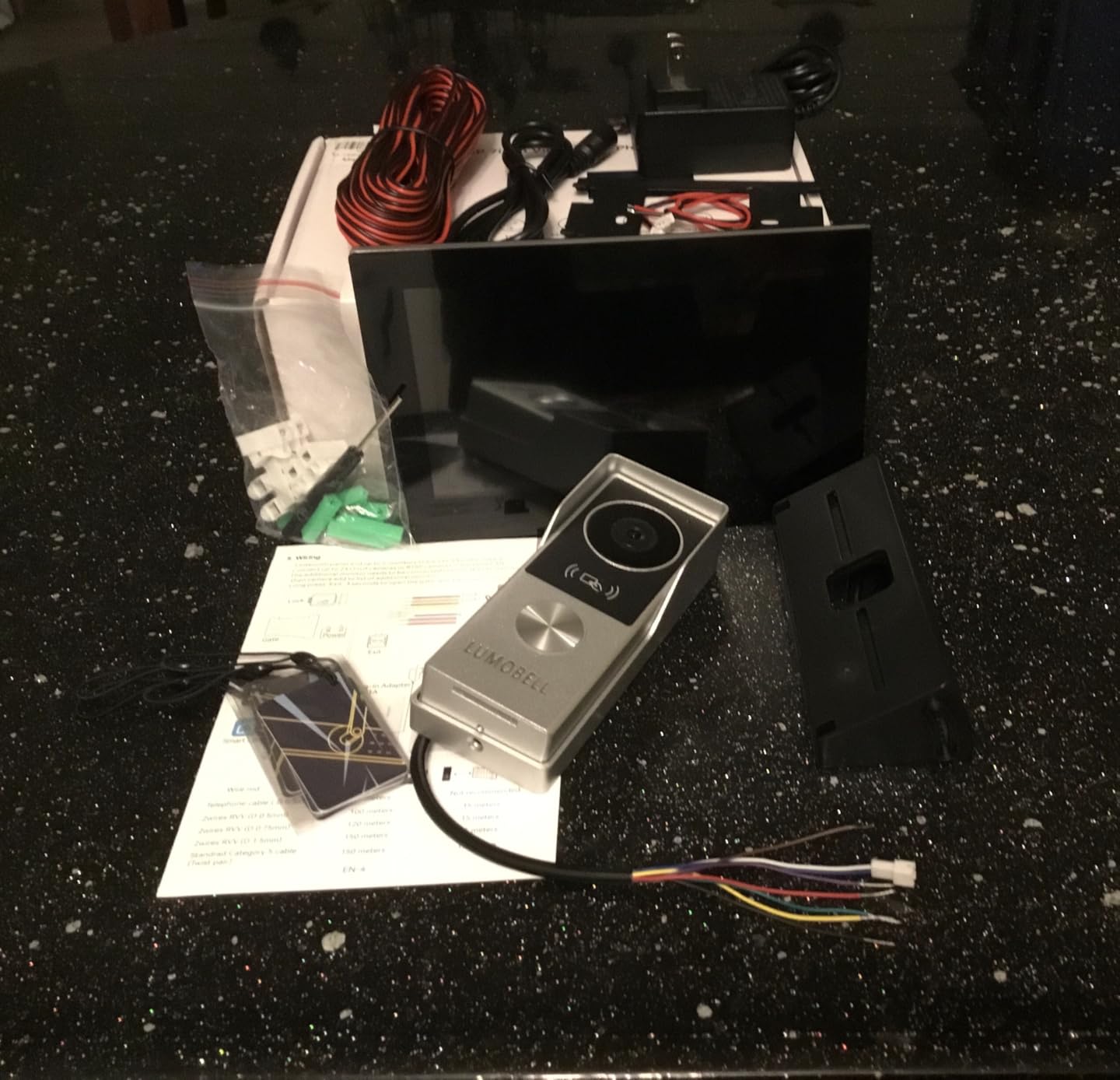 Wired Video Doorbell Intercom System with 7