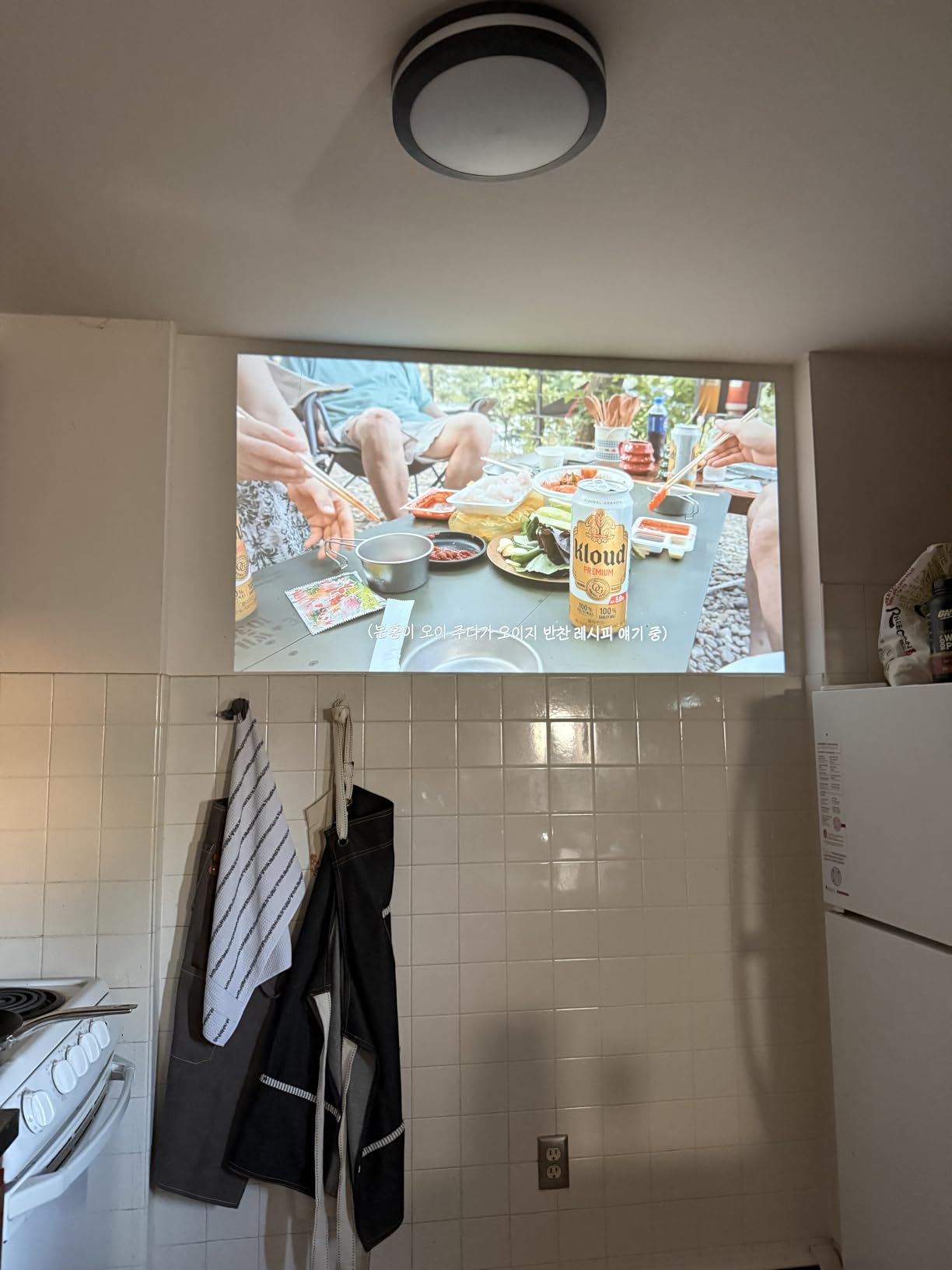 TCL C1 Smart Google TV Projector, WiFi and Bluetooth, 285° Rotating Gimbal | 1080P HDR10, Sealed Optical Engine, Auto Focus & Keystone, 4K Support, Dolby Audio, Portable for Home/Outdoor Movies customer photo 2