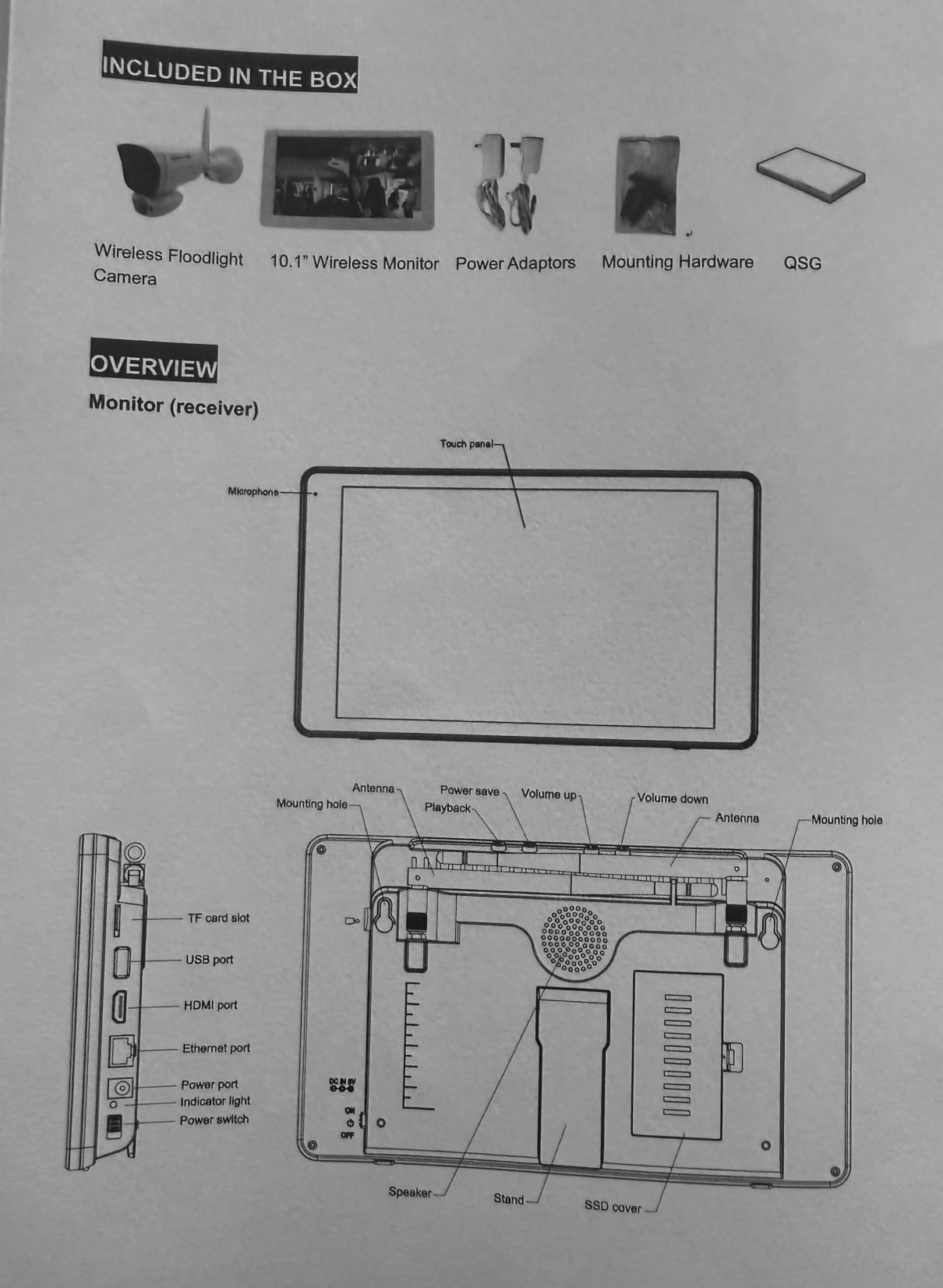 CasaCam Wireless Security Camera Pro, 10.1