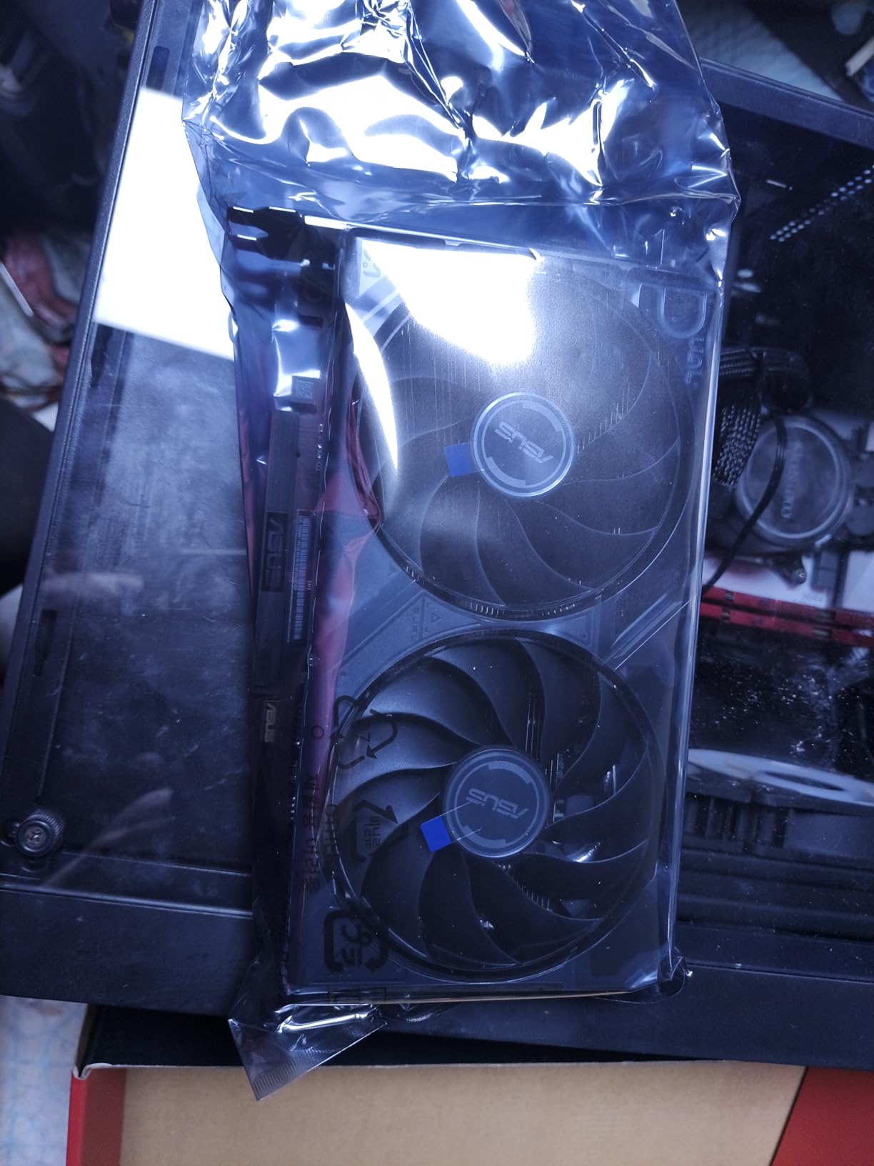 ASUS Dual Radeon RX 9060 XT 16GB GDDR6 Graphics Card, AMD, for Desktop (PCIe 5.0, HDMI 2.1b, DisplayPort 2.1a, 2.5-Slot, Axial-tech Fan, 0dB Technology, and More) customer photo 1