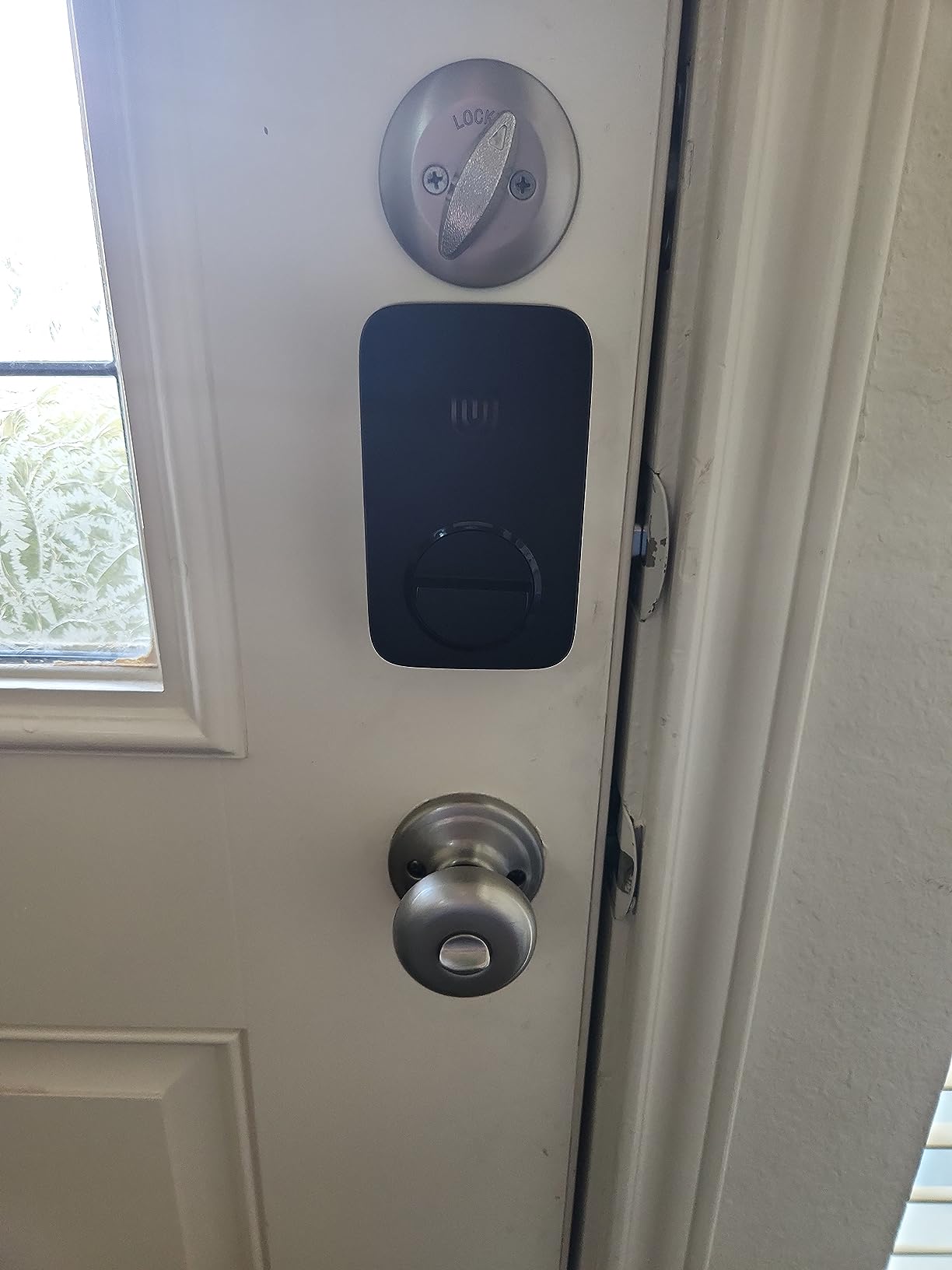 ULTRALOQ Bolt SE Wi-Fi Smart Lock, Matter Over Thread, App Remote Access | Works with Apple Home, Alexa, Google, Smart Door Locks for Front Door with Fingerprint ID, App, Code, Auto Lock, Deadbolt customer photo 2