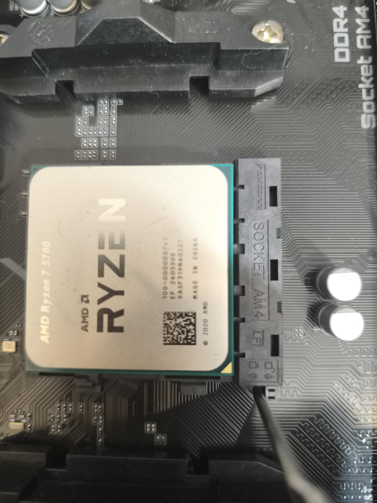 AMD Ryzen 7 5700 8 Cores / 16 Threads 65W TDP Socket AM4 Desktop Processor with Wraith Stealth Cooler customer photo 2