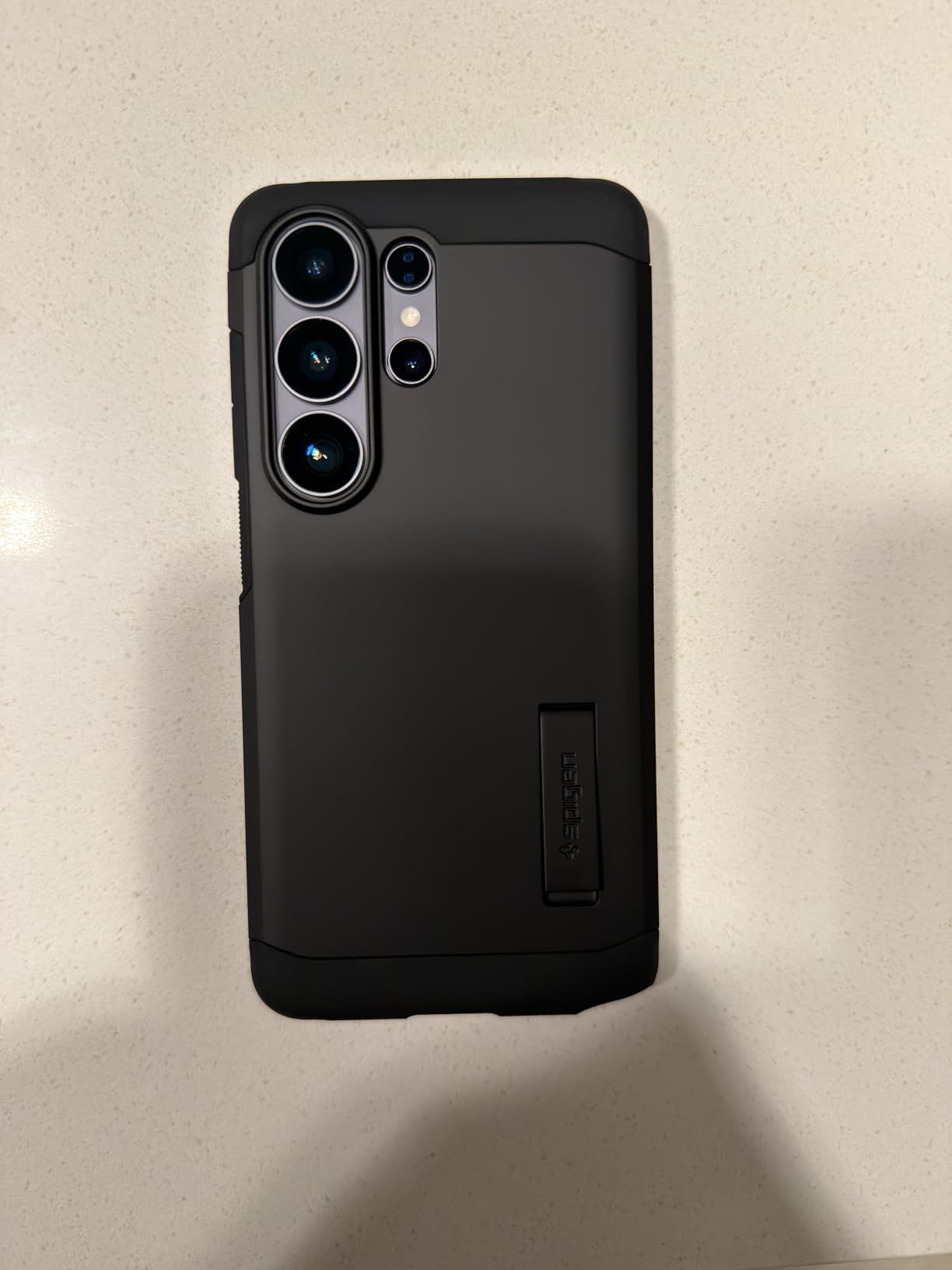 Spigen for Galaxy S26 Ultra Case, Tough Armor MagFit [Kickstand] [Compatible with MagSafe] [Military-Grade Protection] - Black customer photo 1