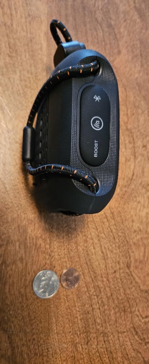 TAZATA Bike Speaker, IPX7 Waterproof Portable Wireless Bluetooth Speakers | Bass, HD Stereo Loud Sound, 11H/TWS/Micphone, Adjustable Bungee Strap with Hook for Bicycle, E-Bike, Motorcycle, Scooter Riding customer photo 2