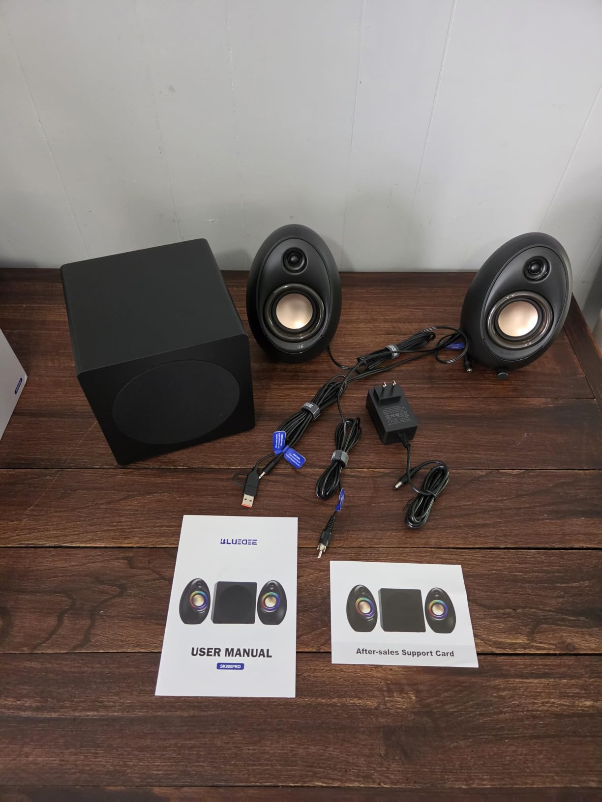 Bluedee Computer Speakers with Subwoofer, 2.1 PC Speakers, 80W Peak Power customer photo 2