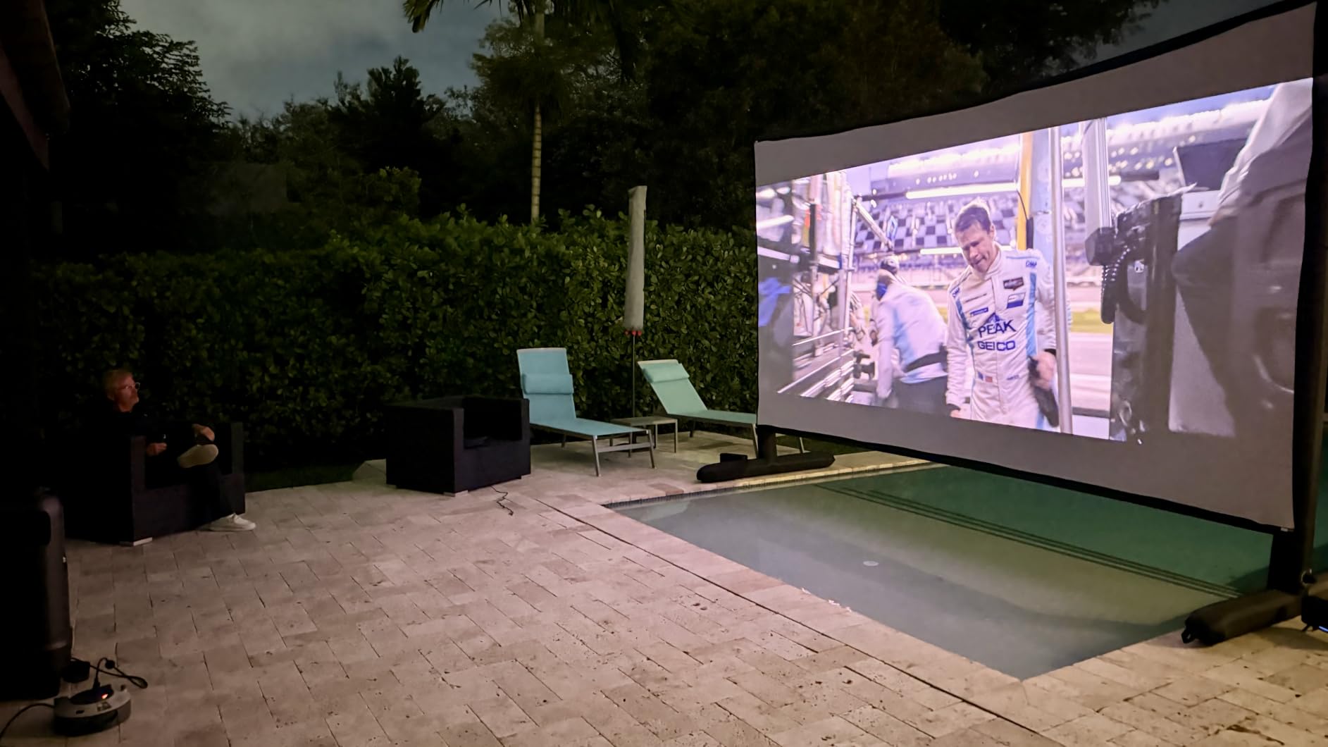 soundcore Nebula X1 Pro 4K Laser Projector, 3,500 ANSI Lumens | Spatial Sound, Dolby Atmos, Optical Zoom, 56,000:1 Contrast, Intelligent Setup, Home Outdoor Cinema customer photo 2