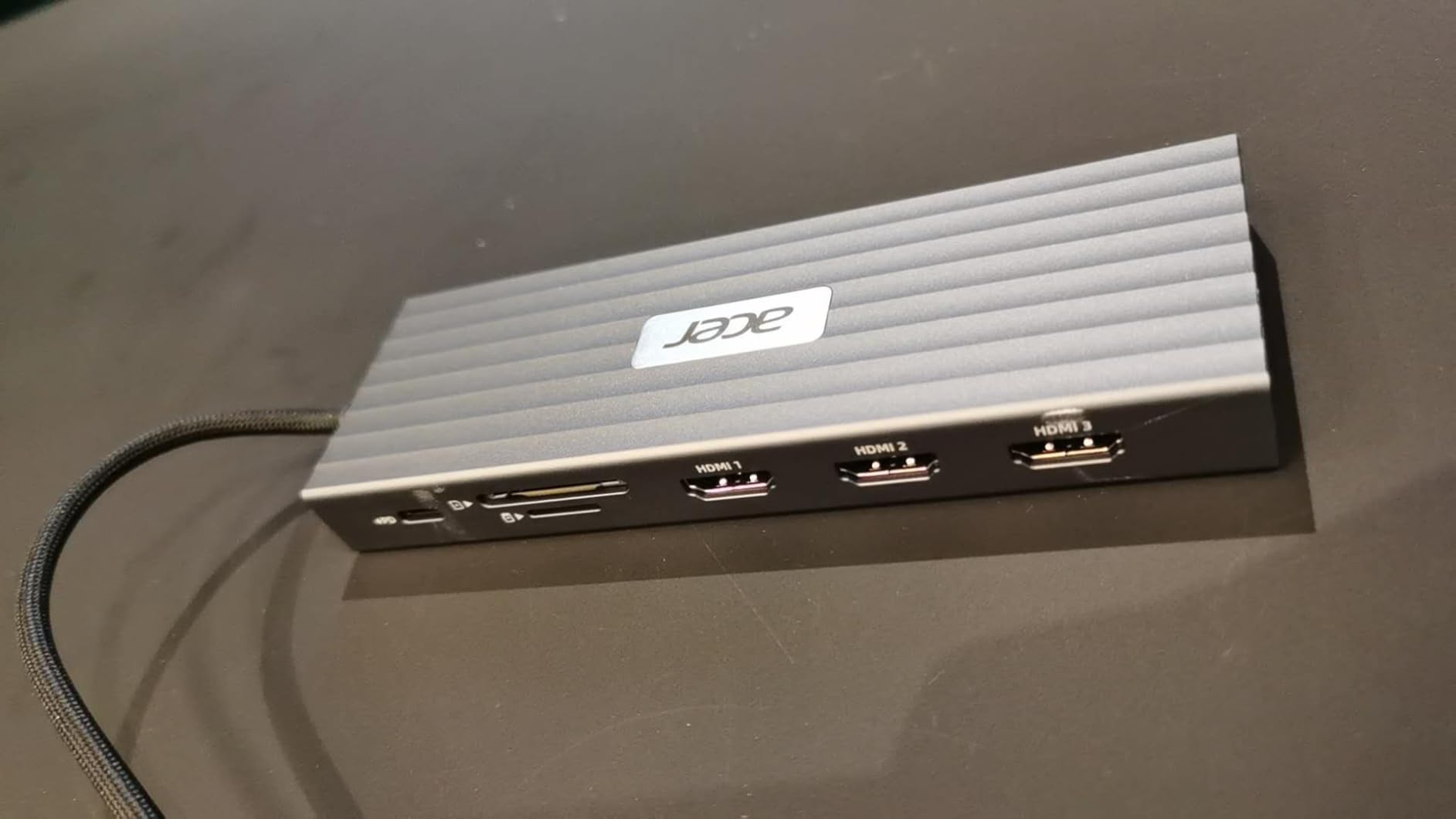 Acer Docking Station 3 Monitors with 3 HDMI, 13-in-1 USB C Hub for Laptop | 4K@60Hz HDMI Video, 1 Gbps Ethernet, 10Gbps Data, 100W PD, SD/TF, Laptop Dock for Acer, XPS, Spectre, Surface, Mac customer photo 1