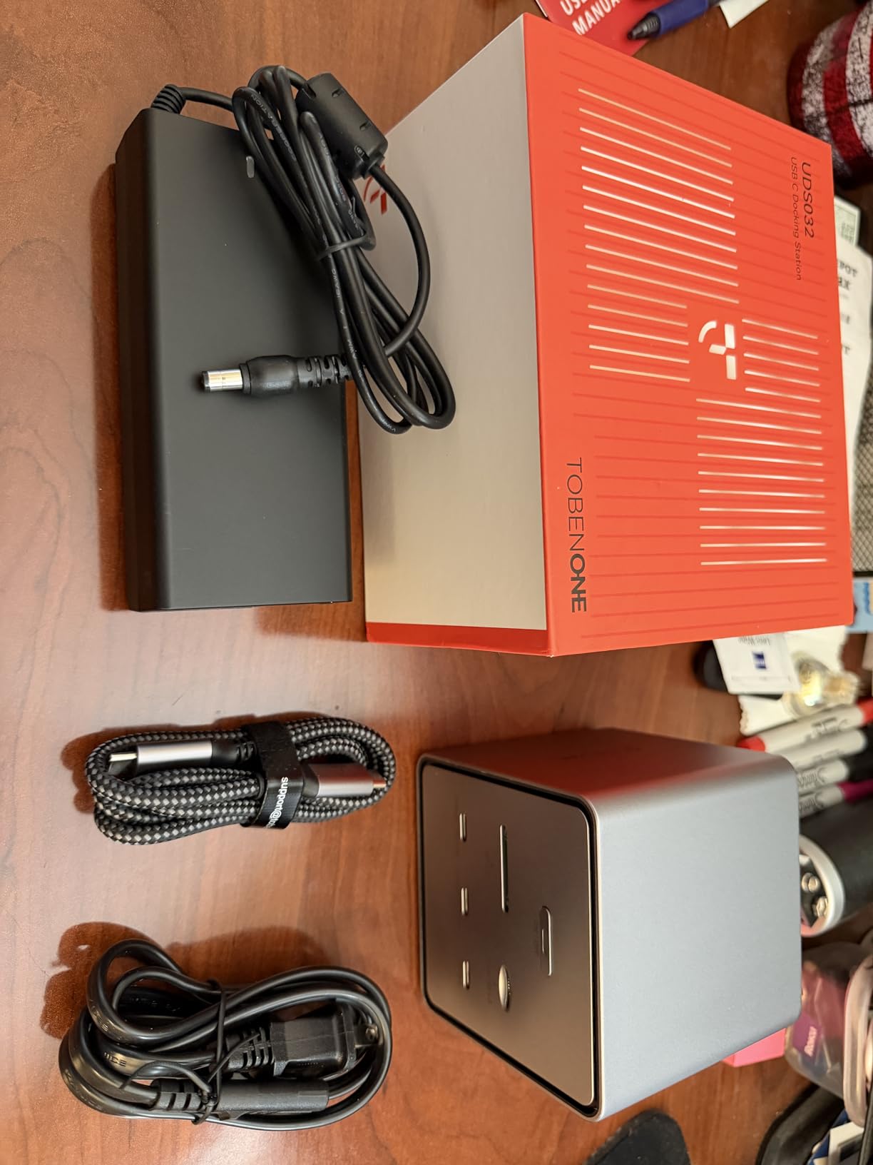 TobenONE 16-in-1 Laptop Docking Station Triple 4K Monitor, 150W Power Supply | 7 USB, 3 HDMI, 2.5G Ethernet, SD/MicroSD 4.0, 30W Fast Charging, USB-C Docking Station for Thunderbolt 5/4 Windows/Dell/Lenovo customer photo 2