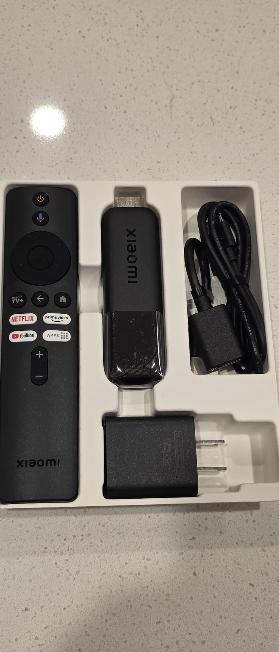 Xiaomi TV Stick 4K (2nd Gen) Streaming Media Player Device Google TV Cast Dolby Vision HDR10+ Atmos Dual Band Wi-Fi 6 with 360° Bluetooth Voice Remote Control customer photo 2