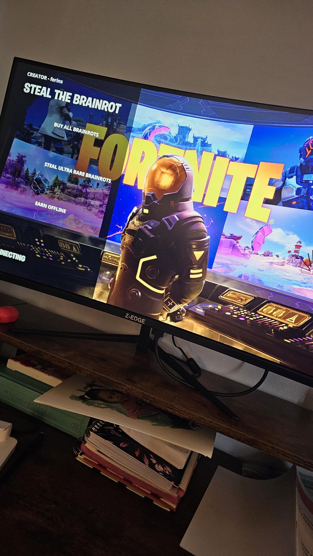 Z-Edge 34 inch WQHD 1440P Curved Gaming Monitor, 240Hz Computer Screen | AG34P 1500R Frameless Curved Computer Monitor, Height Adjustable, 1ms, Dual DP & HDMI, Metal Stand, for Office & Gaming customer photo 2