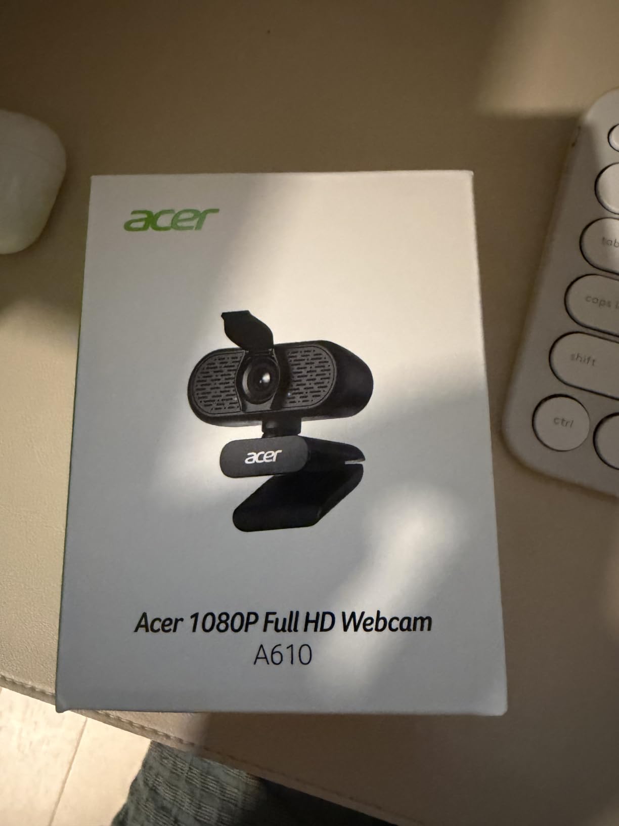 Acer 1080p Webcam USB Plug and Play Webcam for PC with Noise Cancellation Microphones Computer Camera for Desktop Streaming Gaming Online Meeting Wide Angle Privacy Cover A-to-C Adapter Easy Setup customer photo 2
