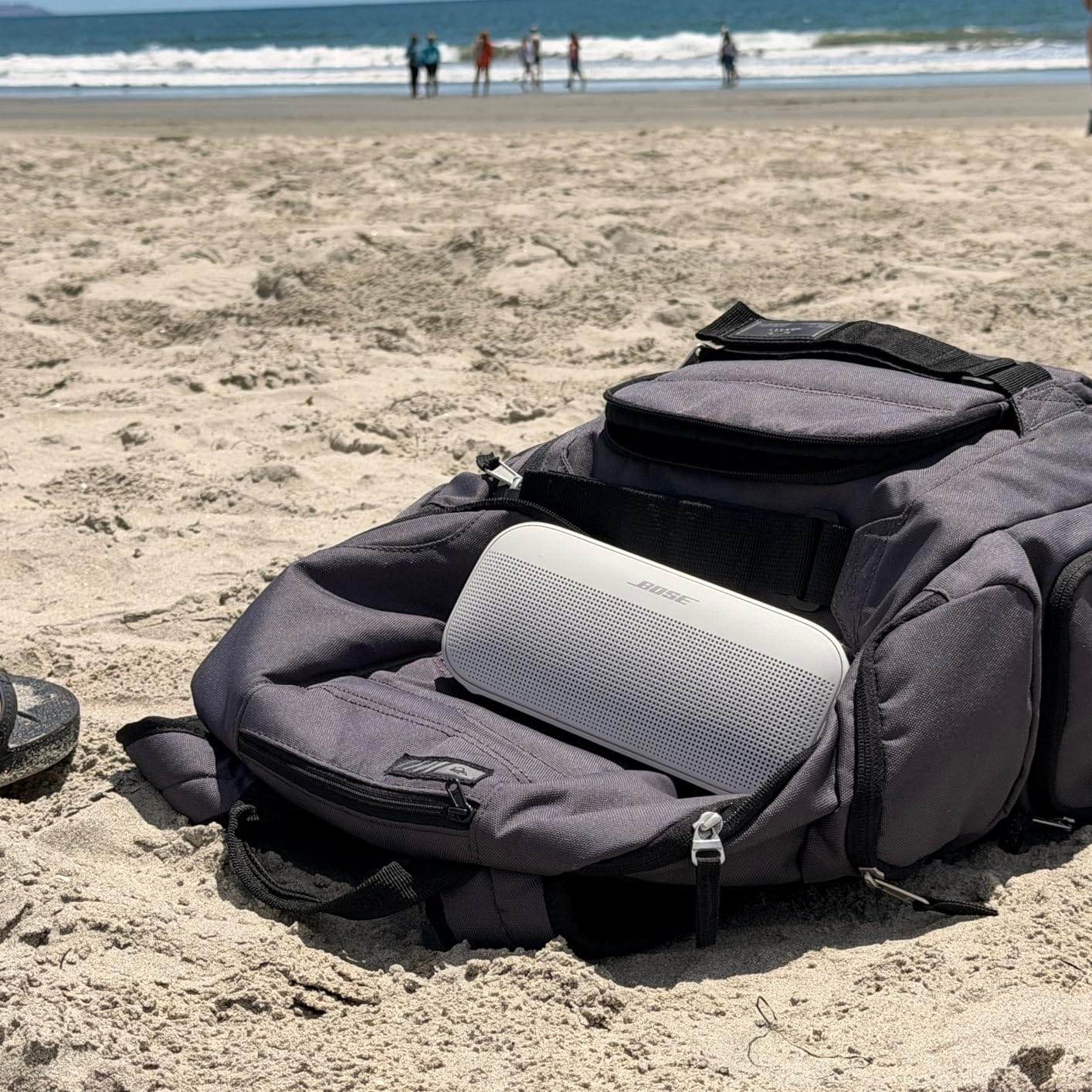 Bose SoundLink Flex Bluetooth Speaker (2nd Gen) - Portable Outdoor Speaker with Hi-Fi Audio, Waterproof and Dustproof, USB-C, Up to 12 Hours Battery Life, Sunset Peach - Limited Edition Color customer photo 2