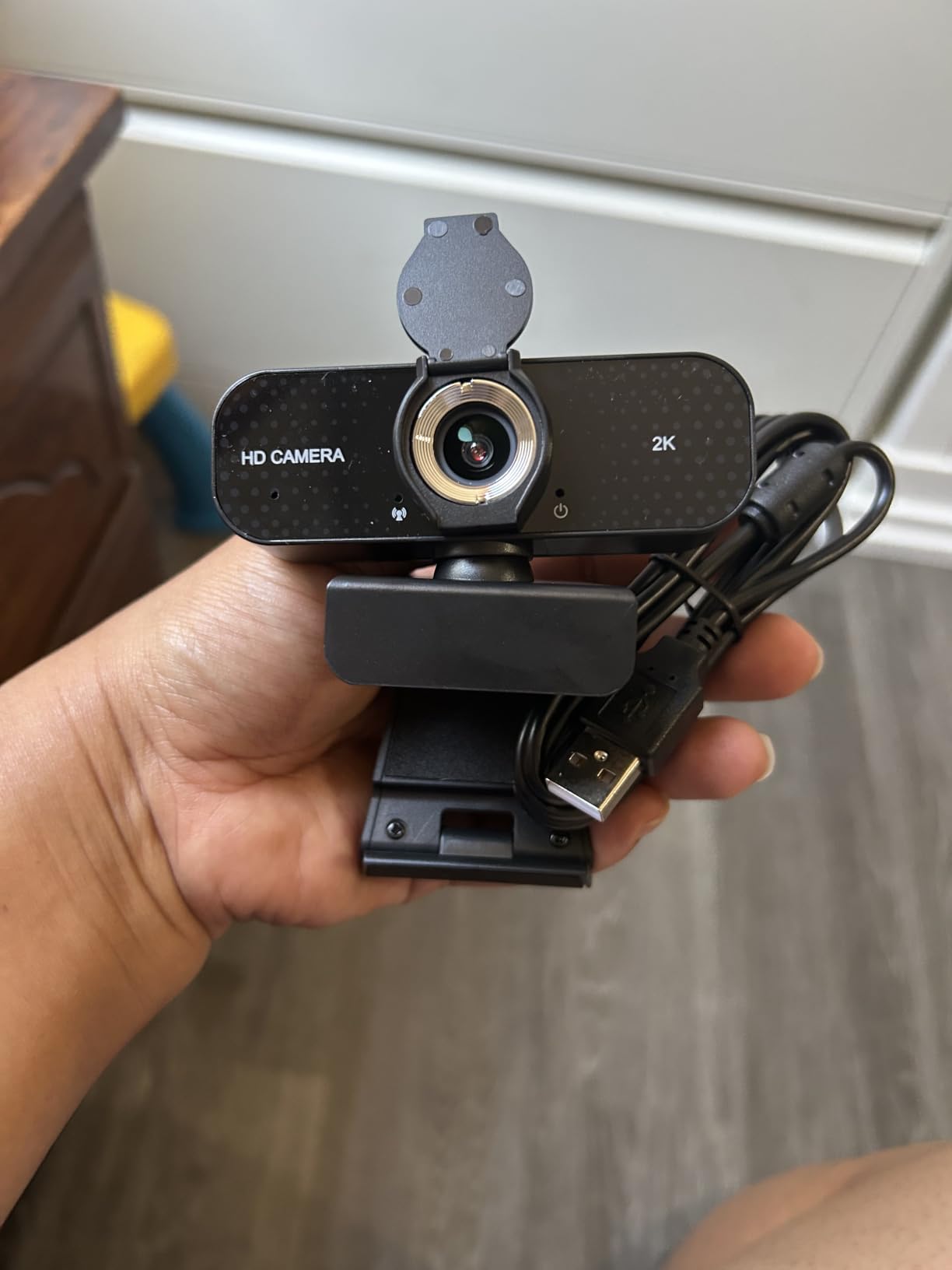 TRAUSI 1080P Full HD Webcam with Noise-Canceling Mic customer photo 1